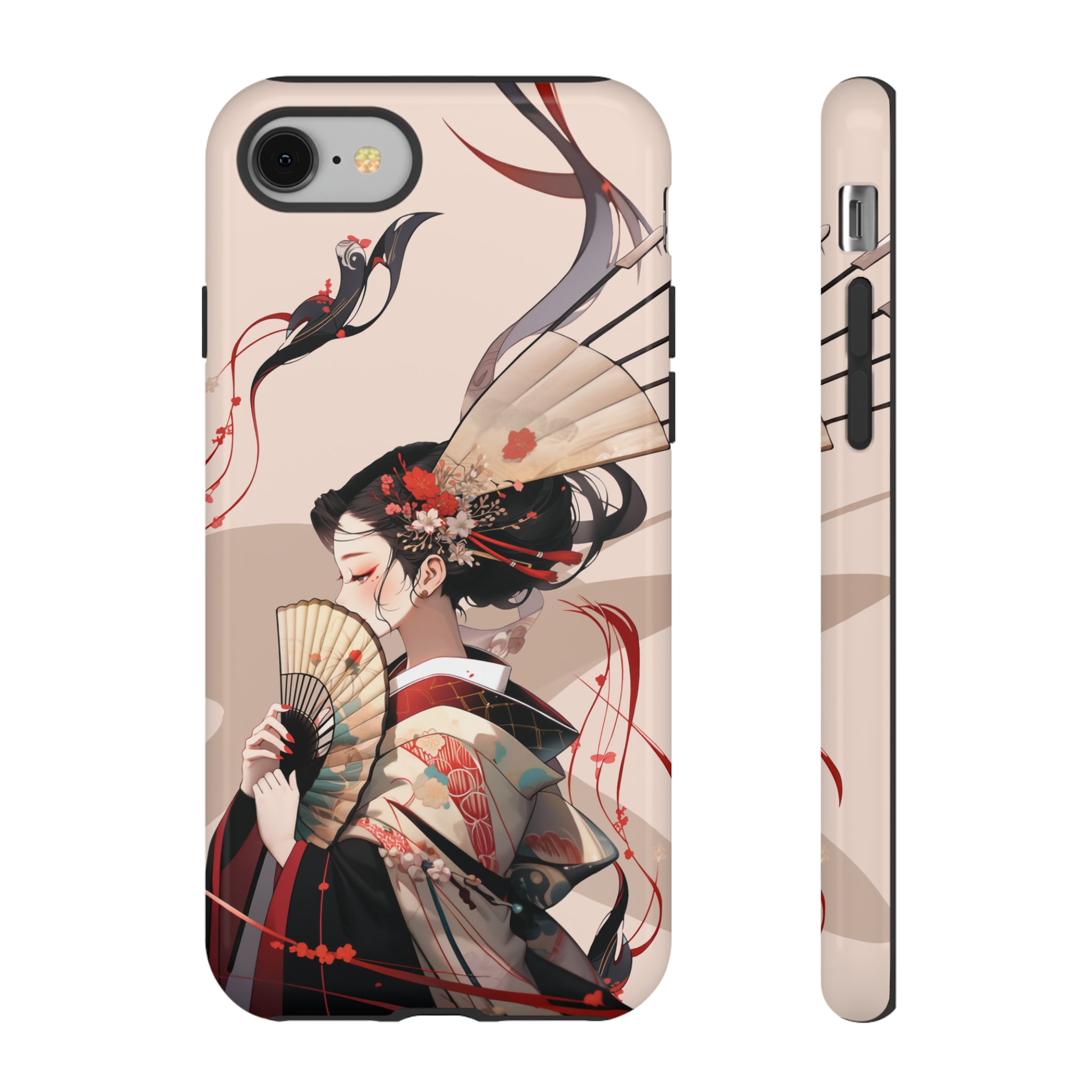 Geisha in Kimono Phone Case