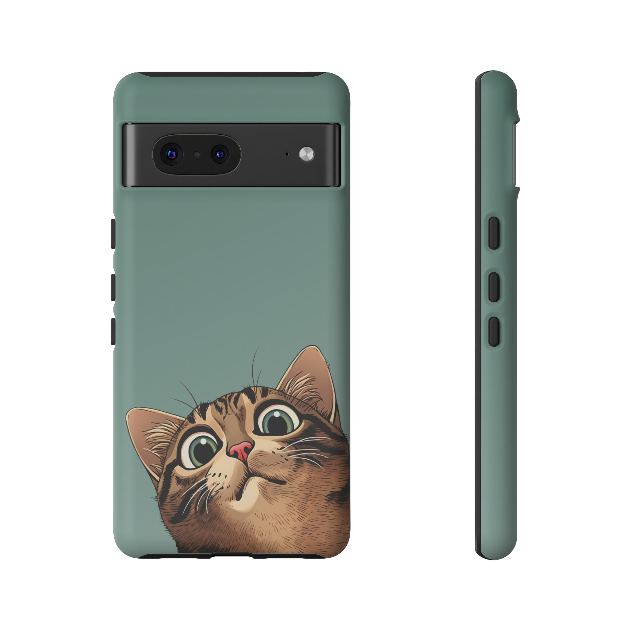 Peeking Cat Phone Case