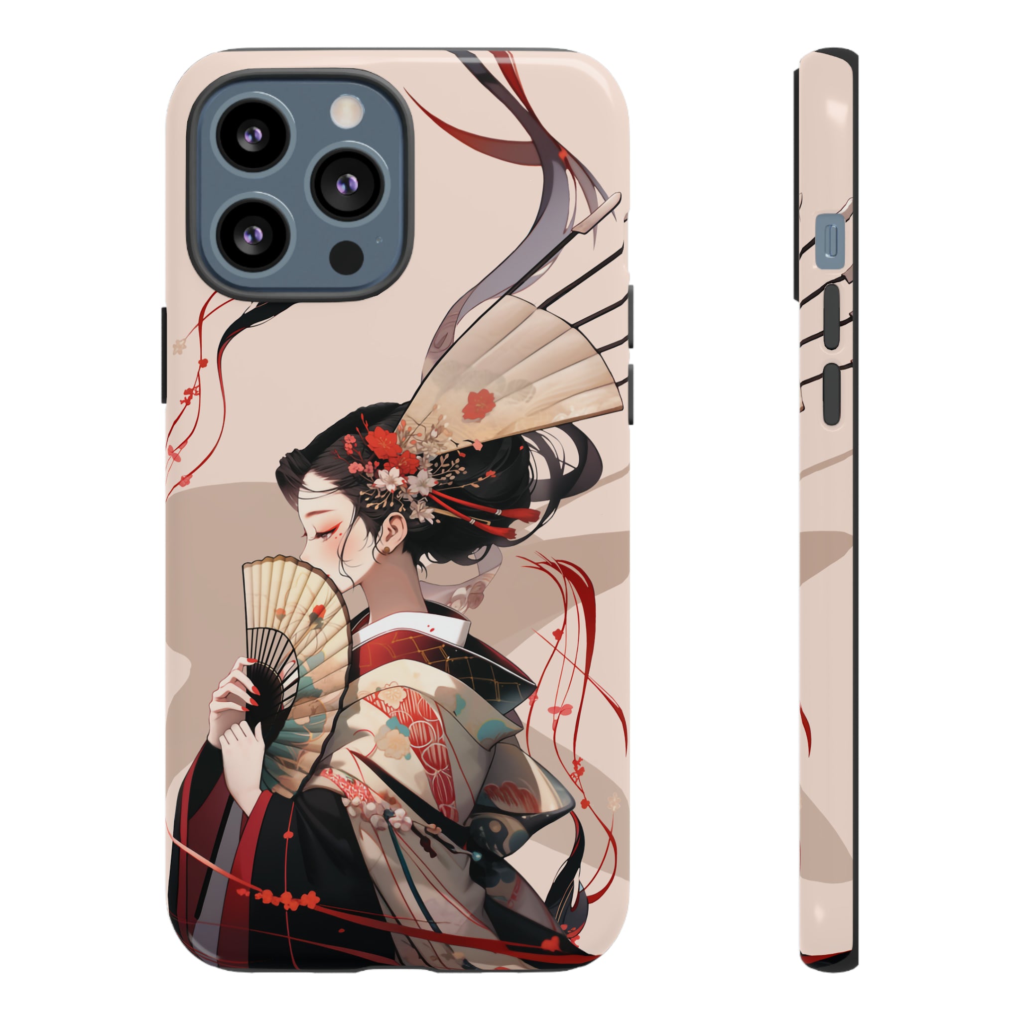 Geisha in Kimono Phone Case