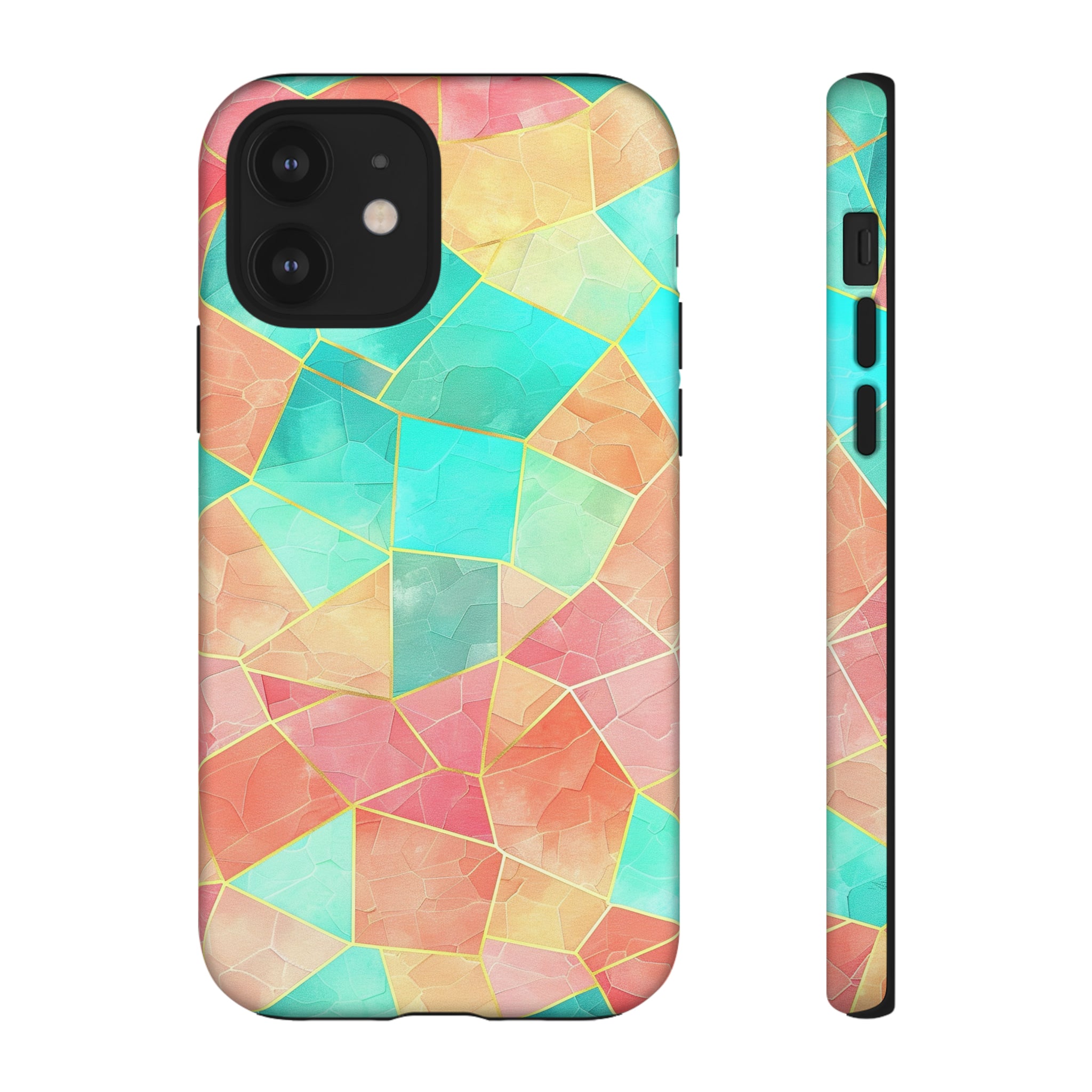 Geometric Pattern Pastel Phone Case