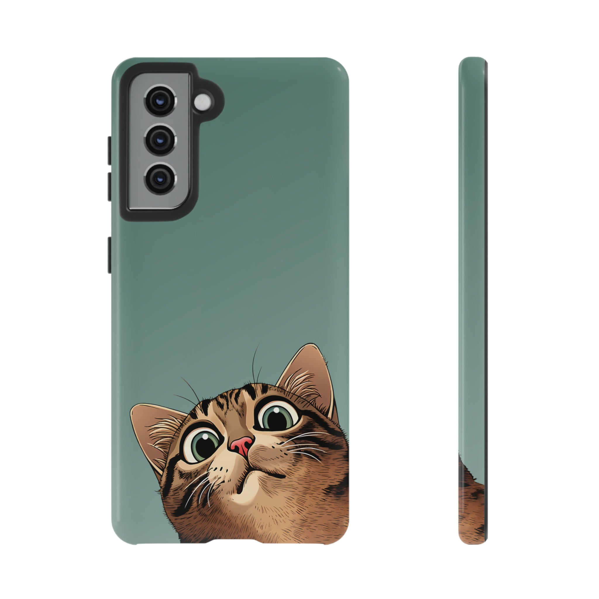 Peeking Cat Phone Case