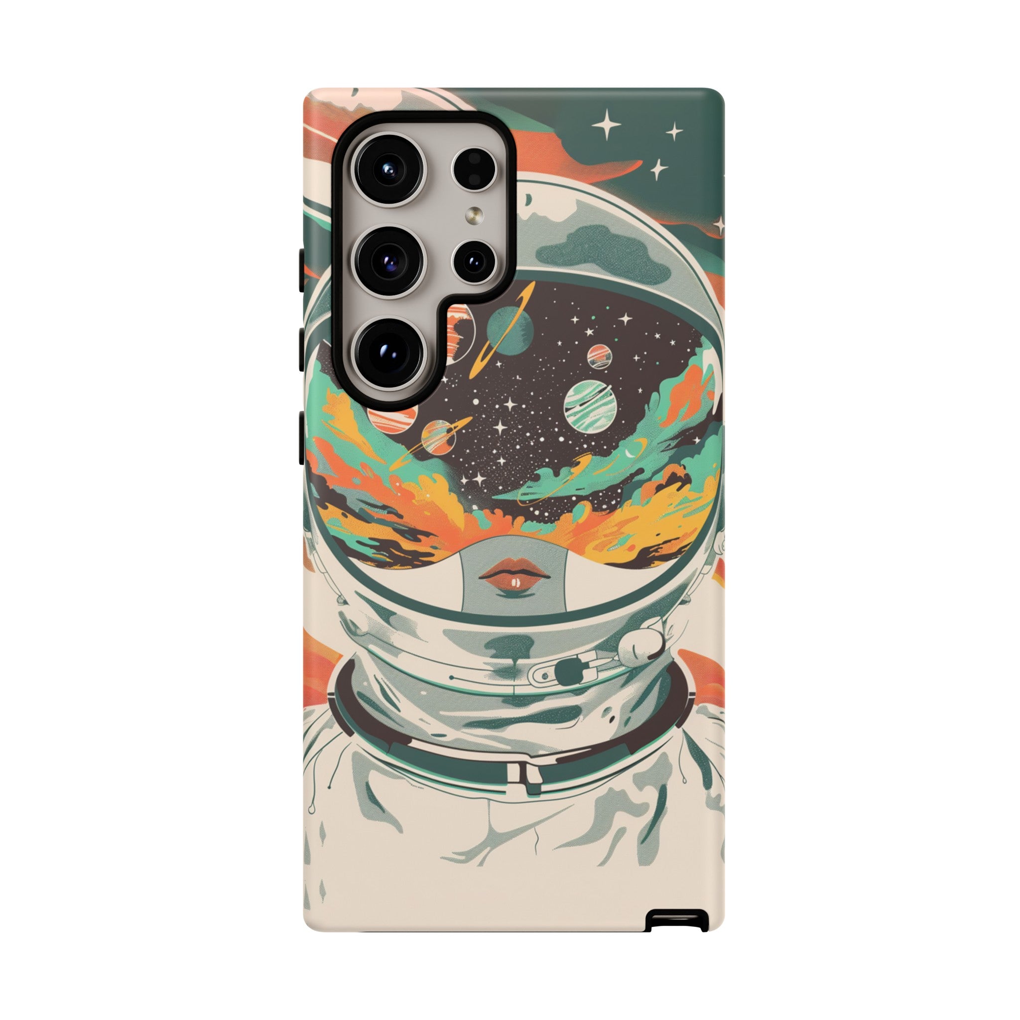 Retro Astronaut Phone Case