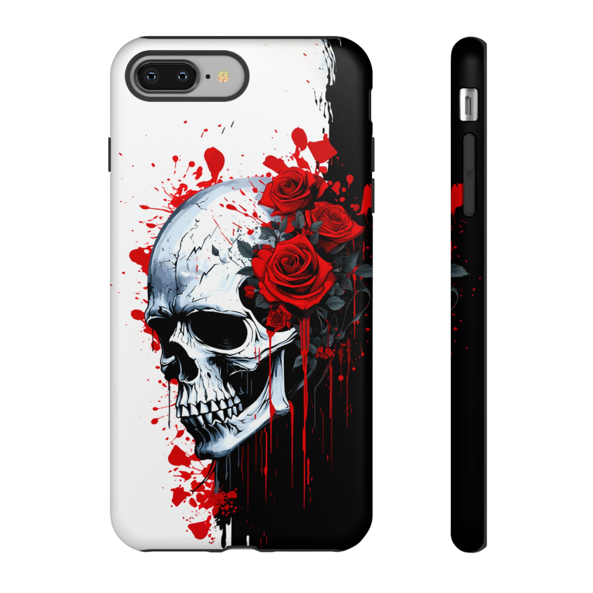 Rose Skull Phone Case