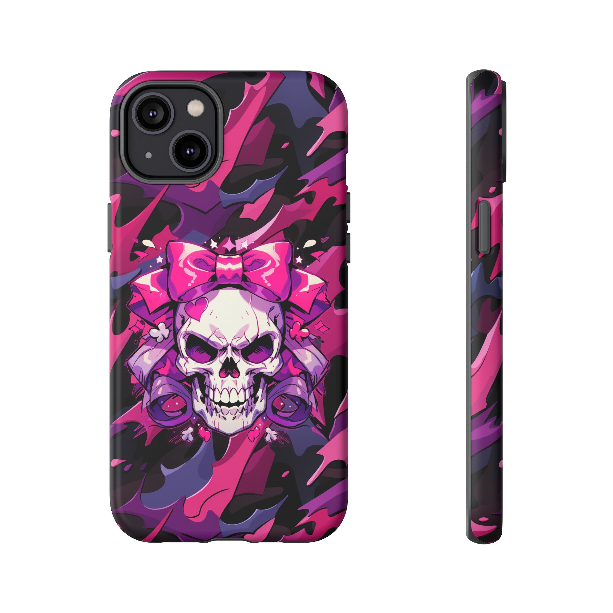 Pink Skull Phone Case