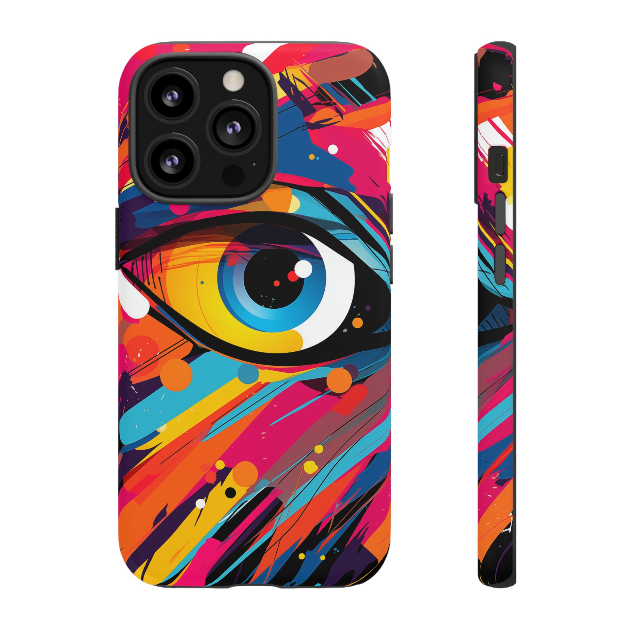 Abstract Eye Phone Case