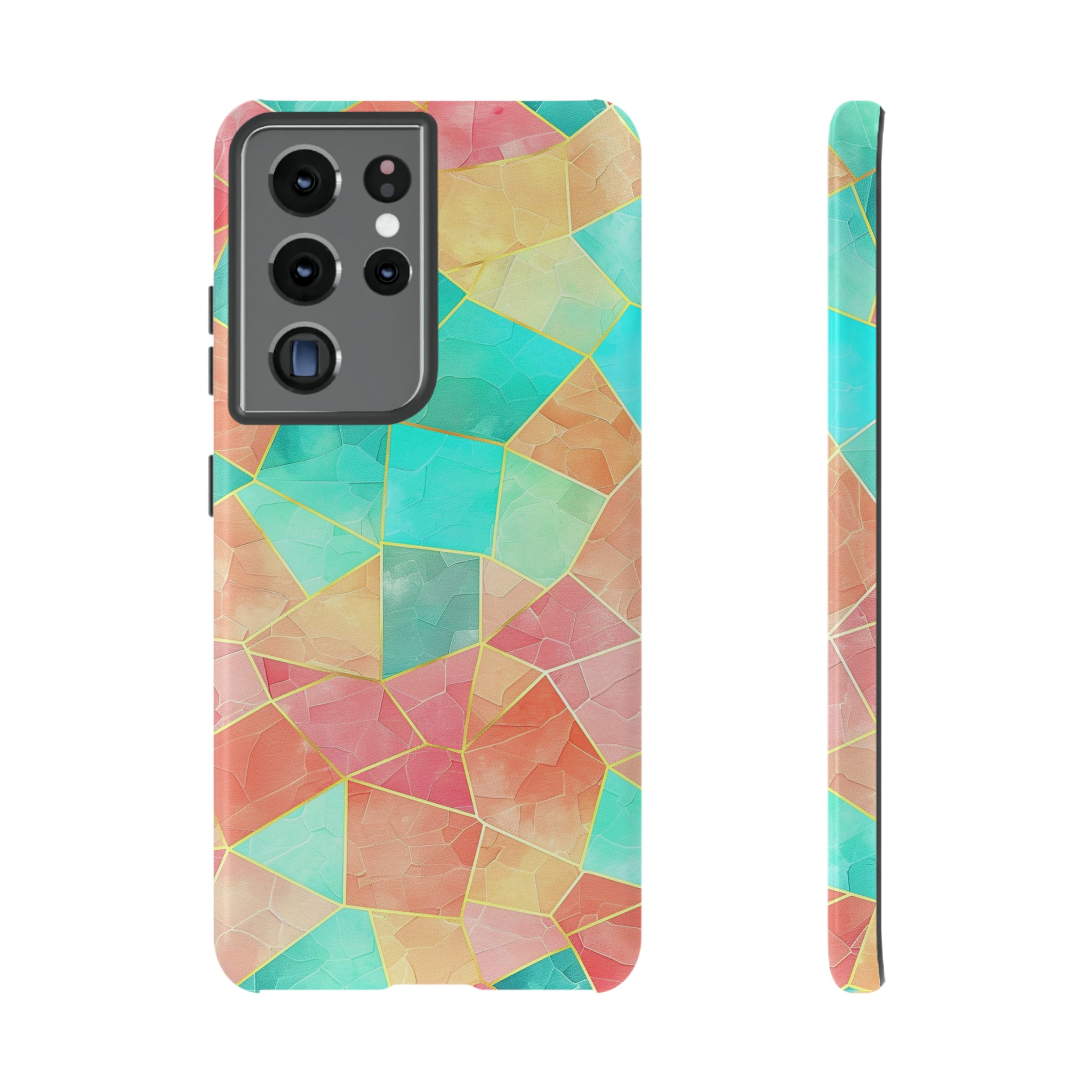 Geometric Pattern Pastel Phone Case