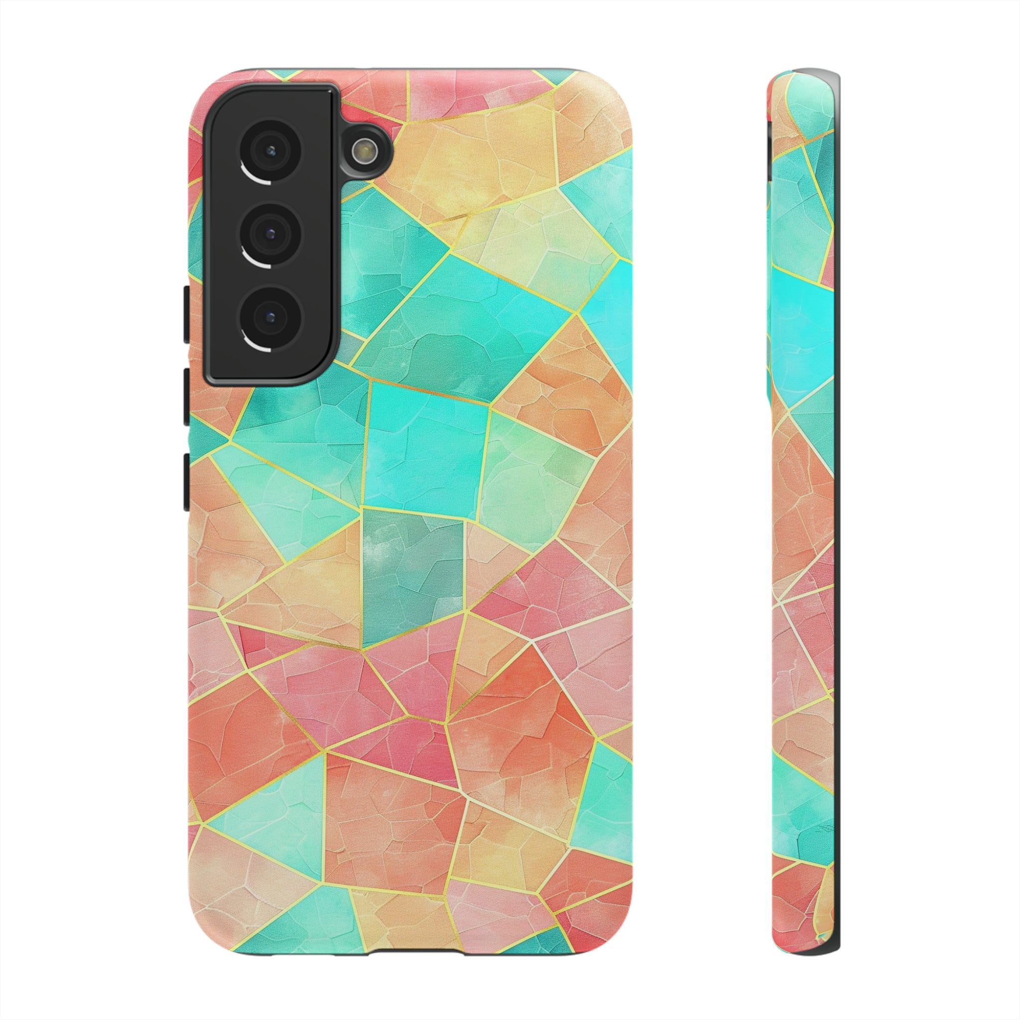 Geometric Pattern Pastel Phone Case