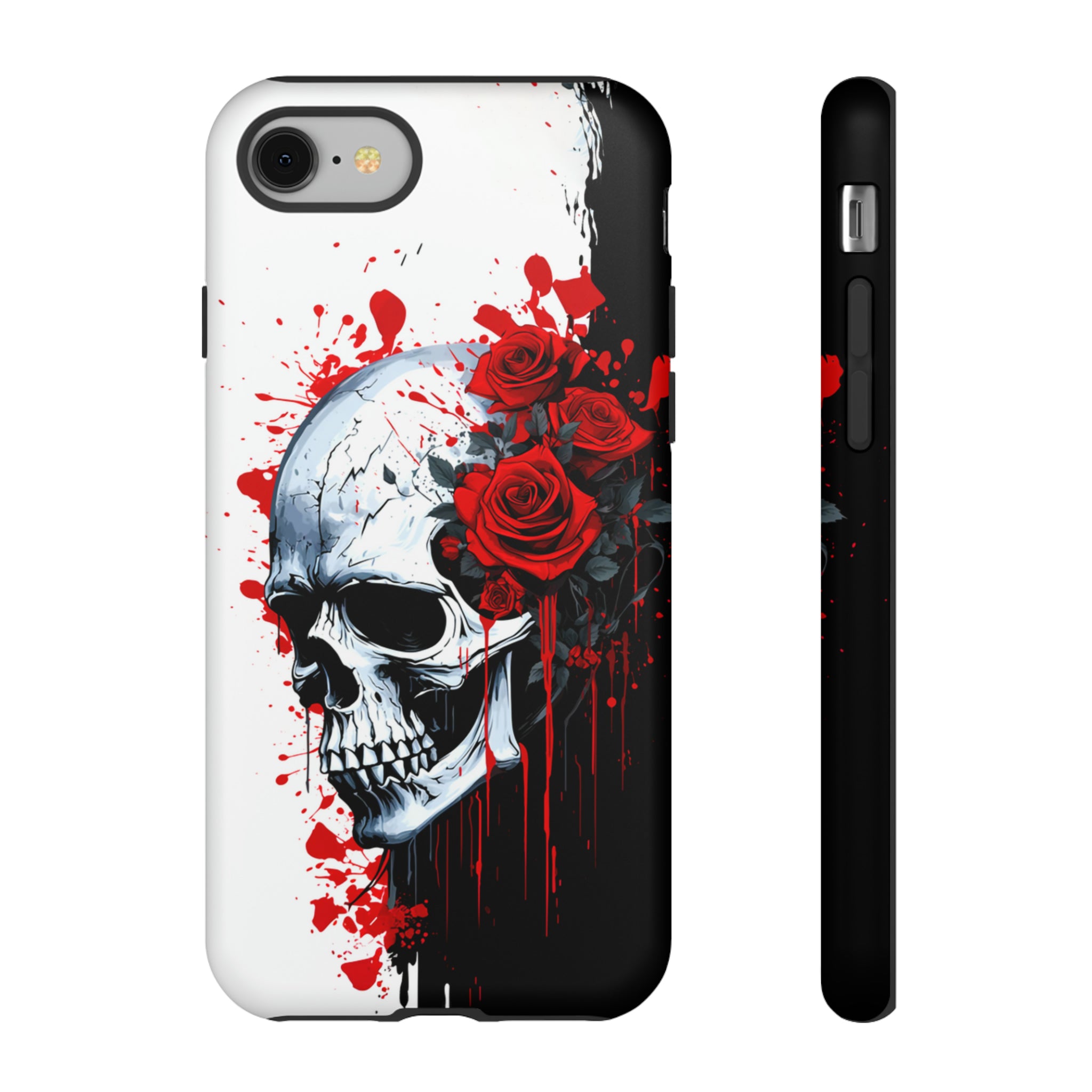 Rose Skull Phone Case