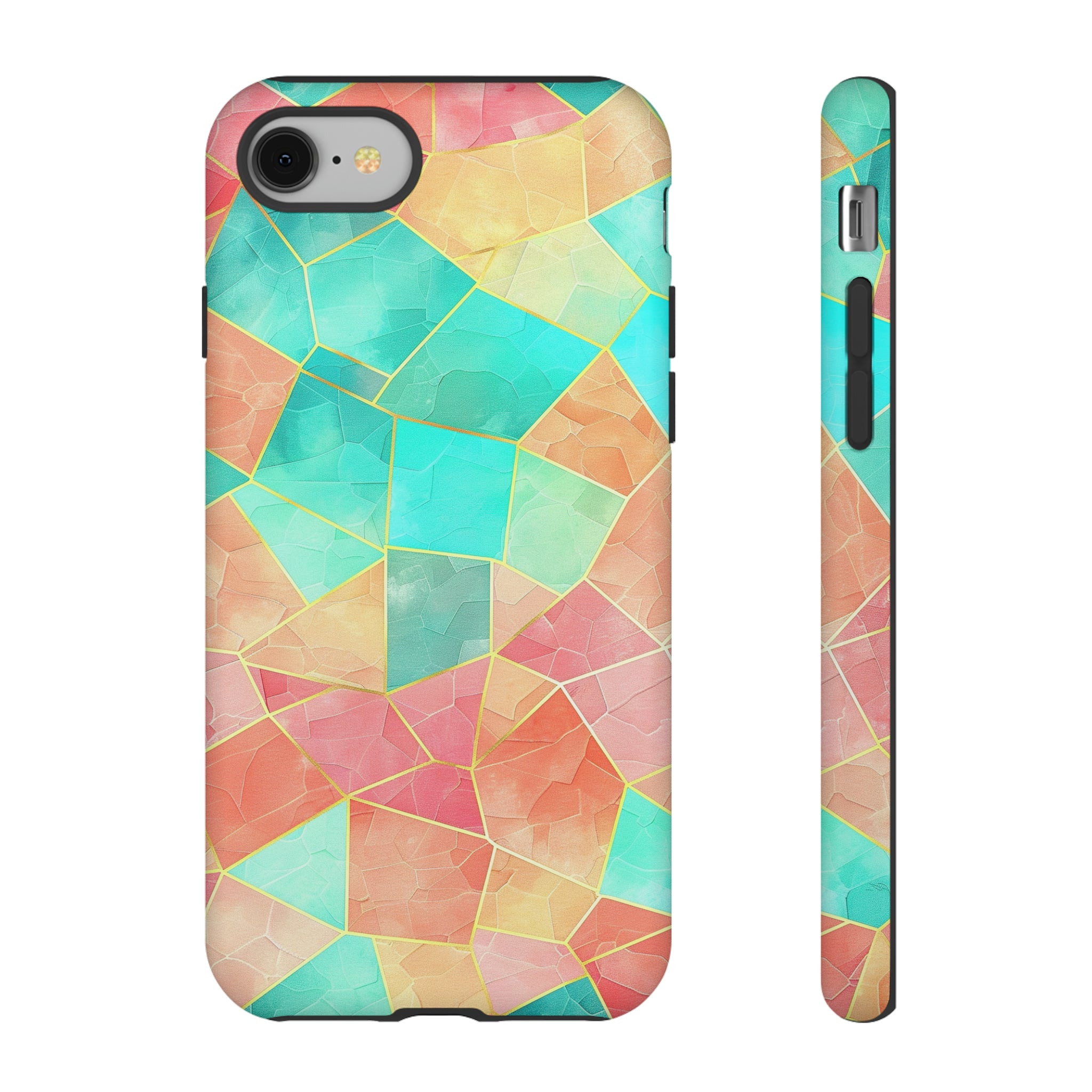 Geometric Pattern Pastel Phone Case