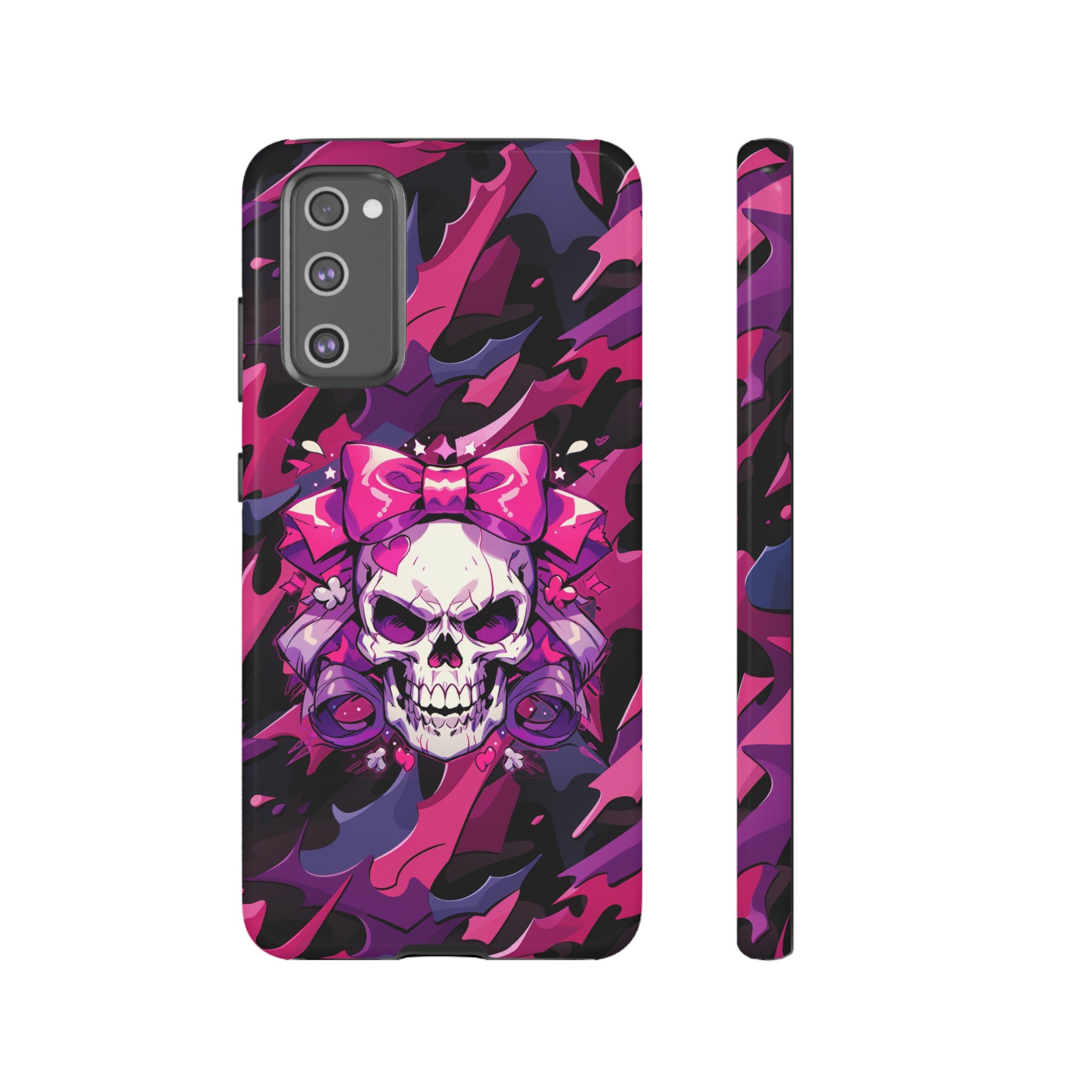 Pink Skull Phone Case