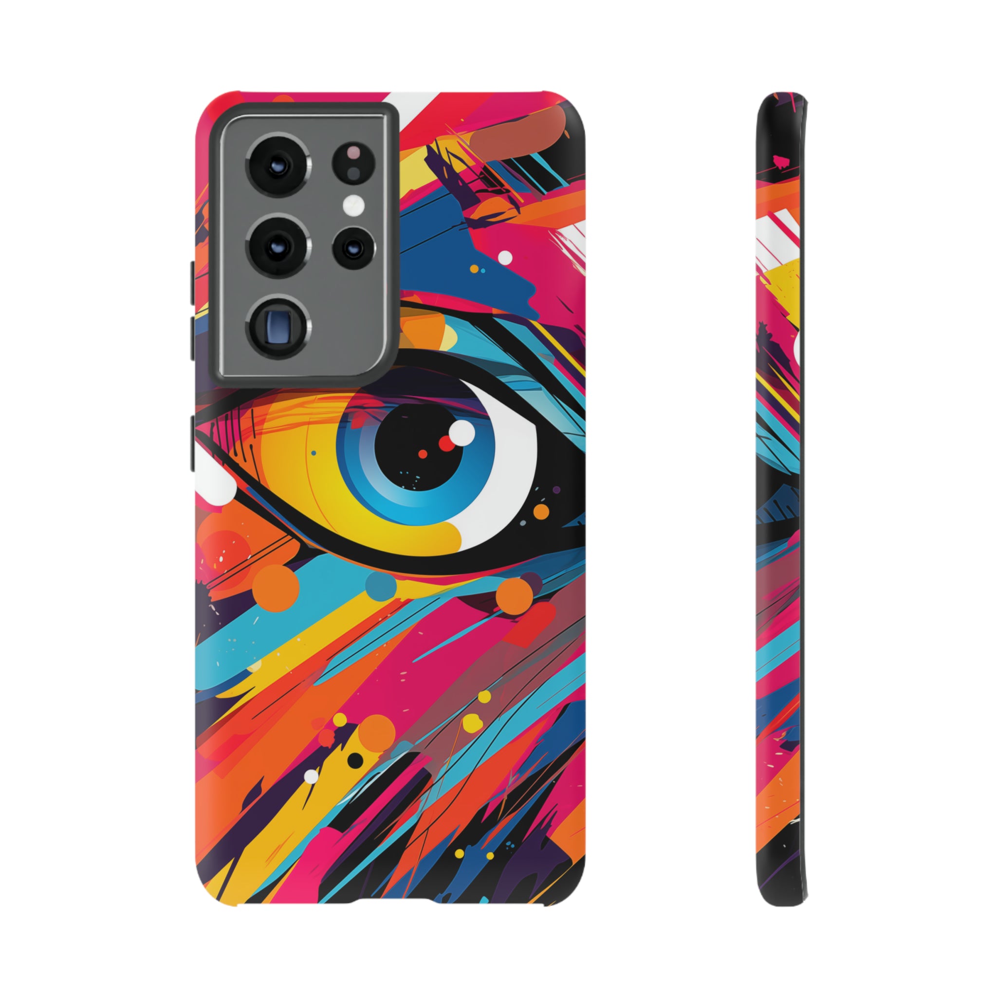 Abstract Eye Phone Case