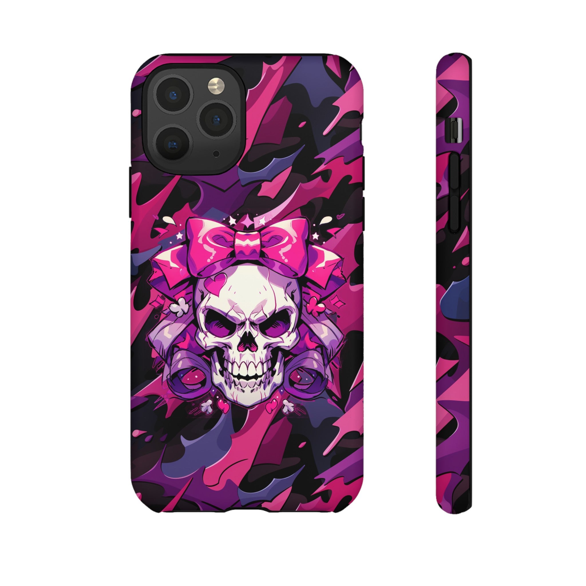 Pink Skull Phone Case