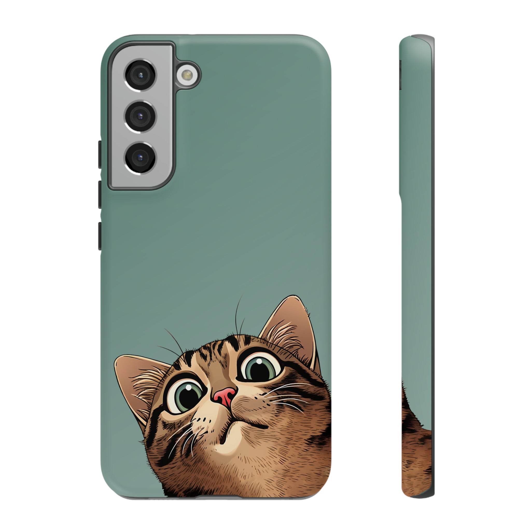 Peeking Cat Phone Case