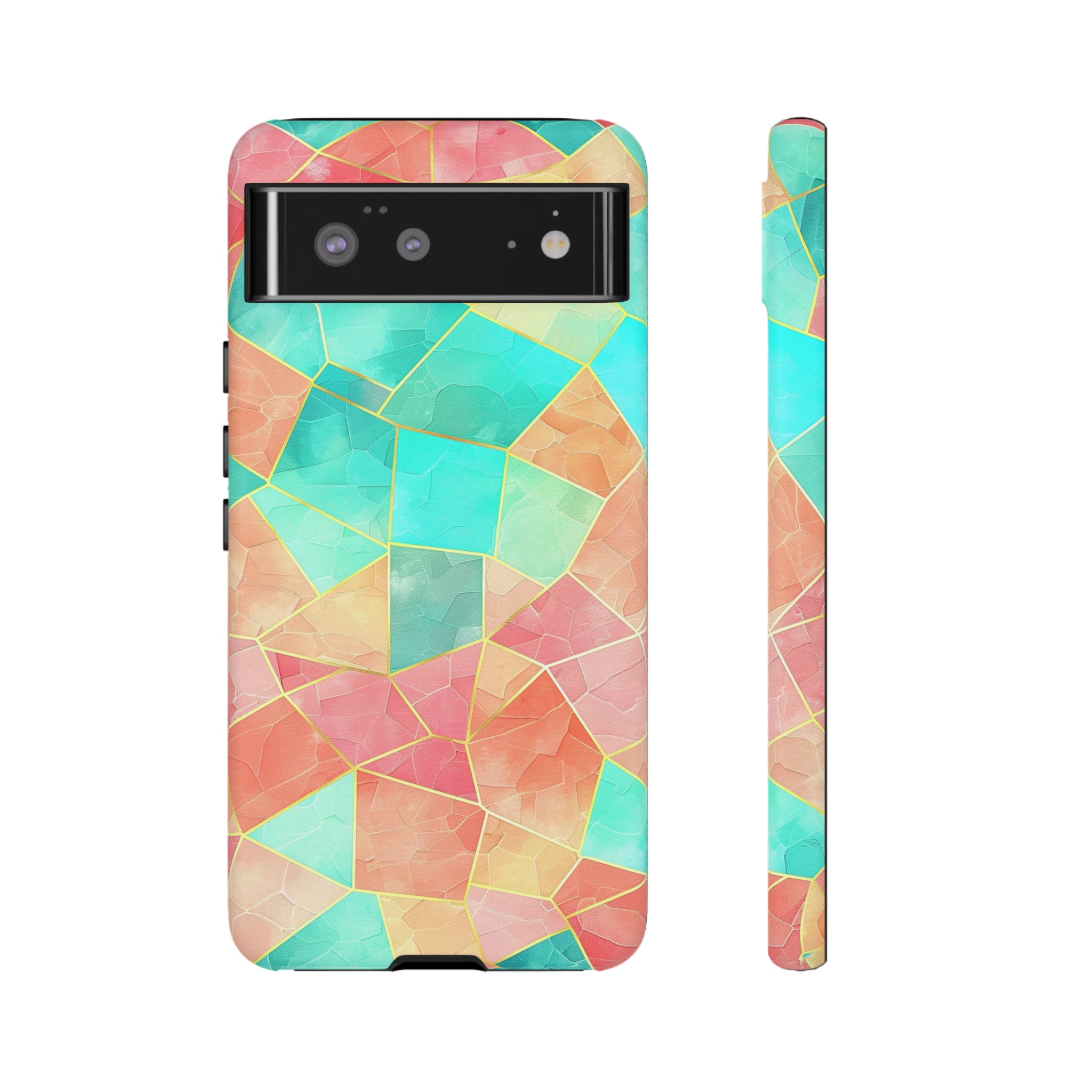 Geometric Pattern Pastel Phone Case