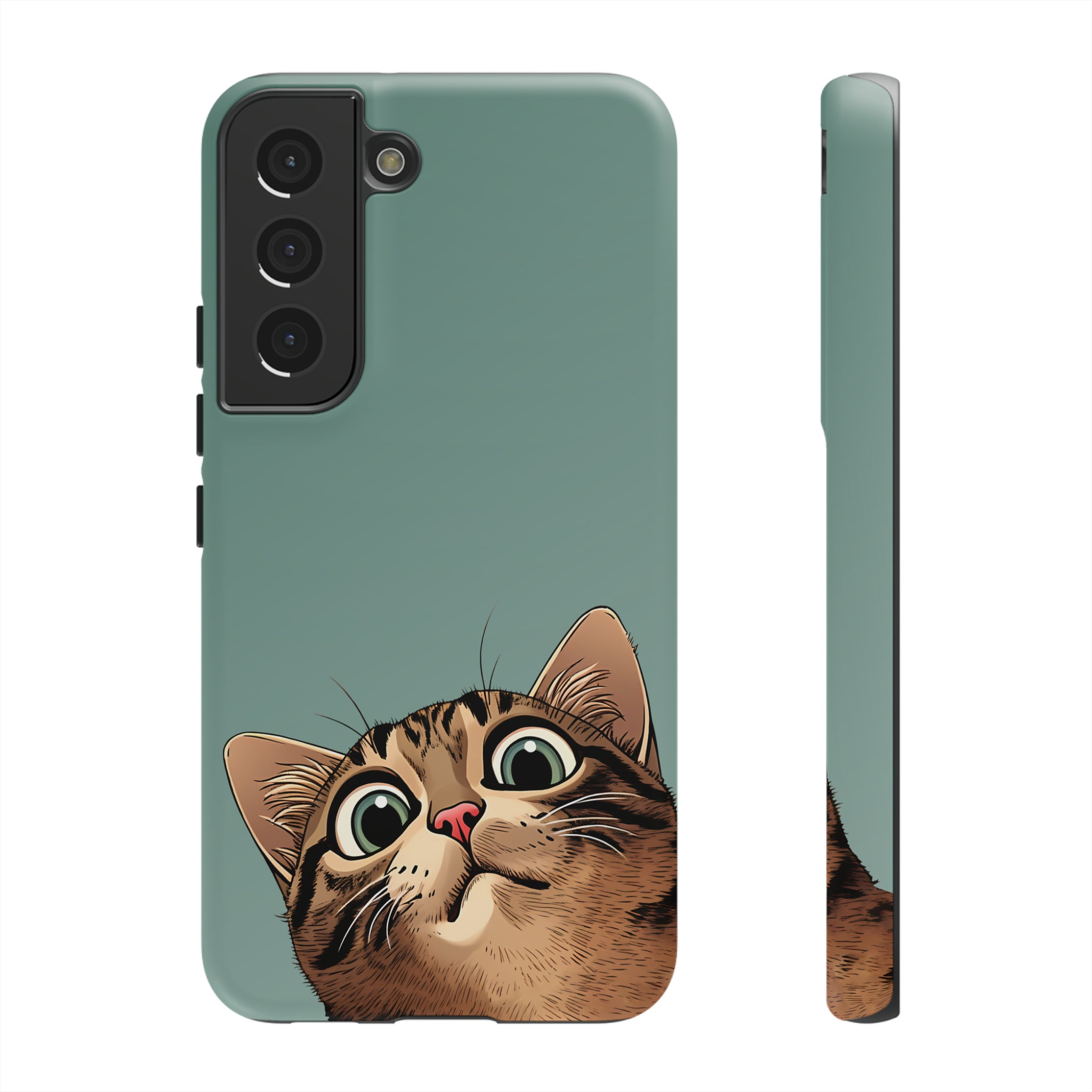 Peeking Cat Phone Case