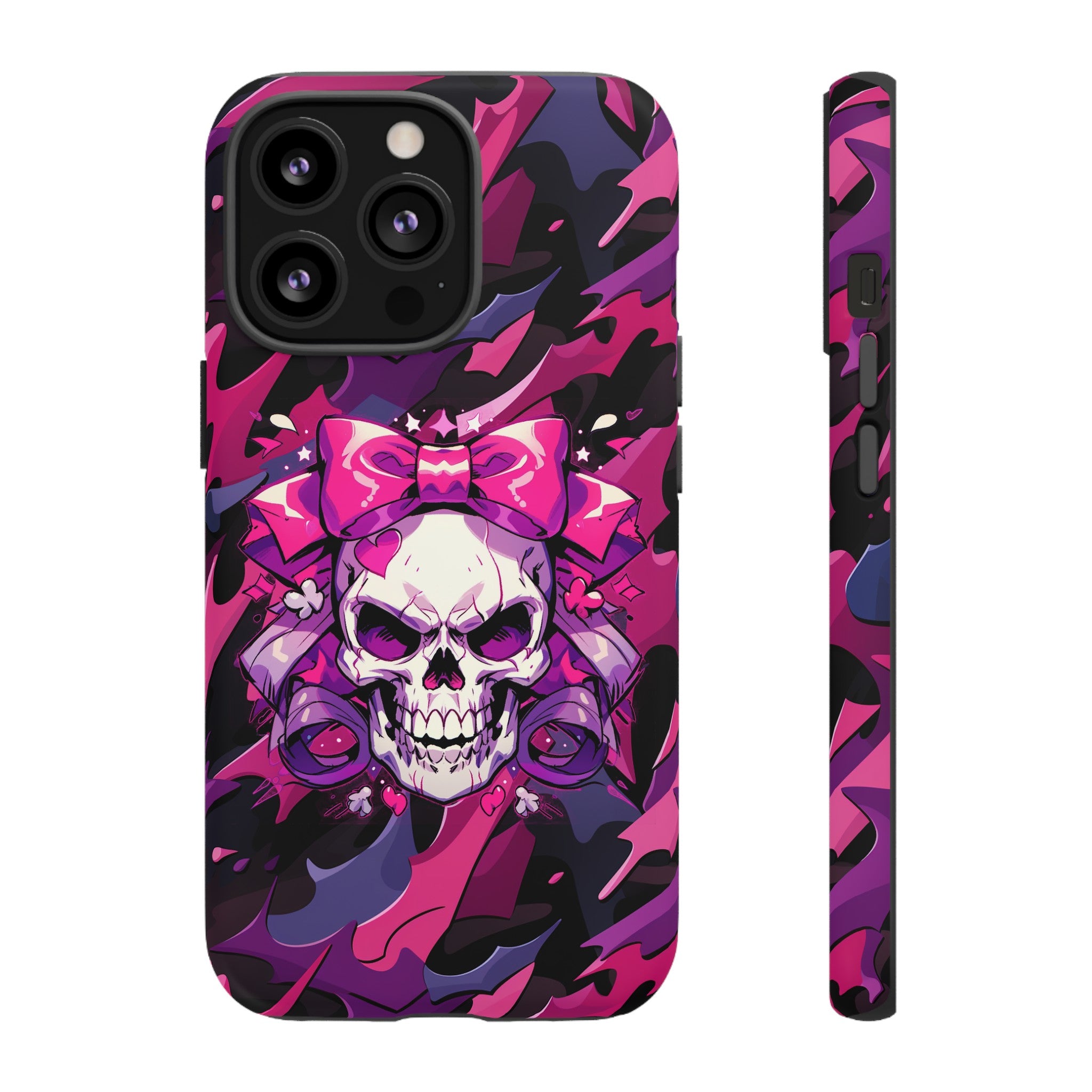 Pink Skull Phone Case