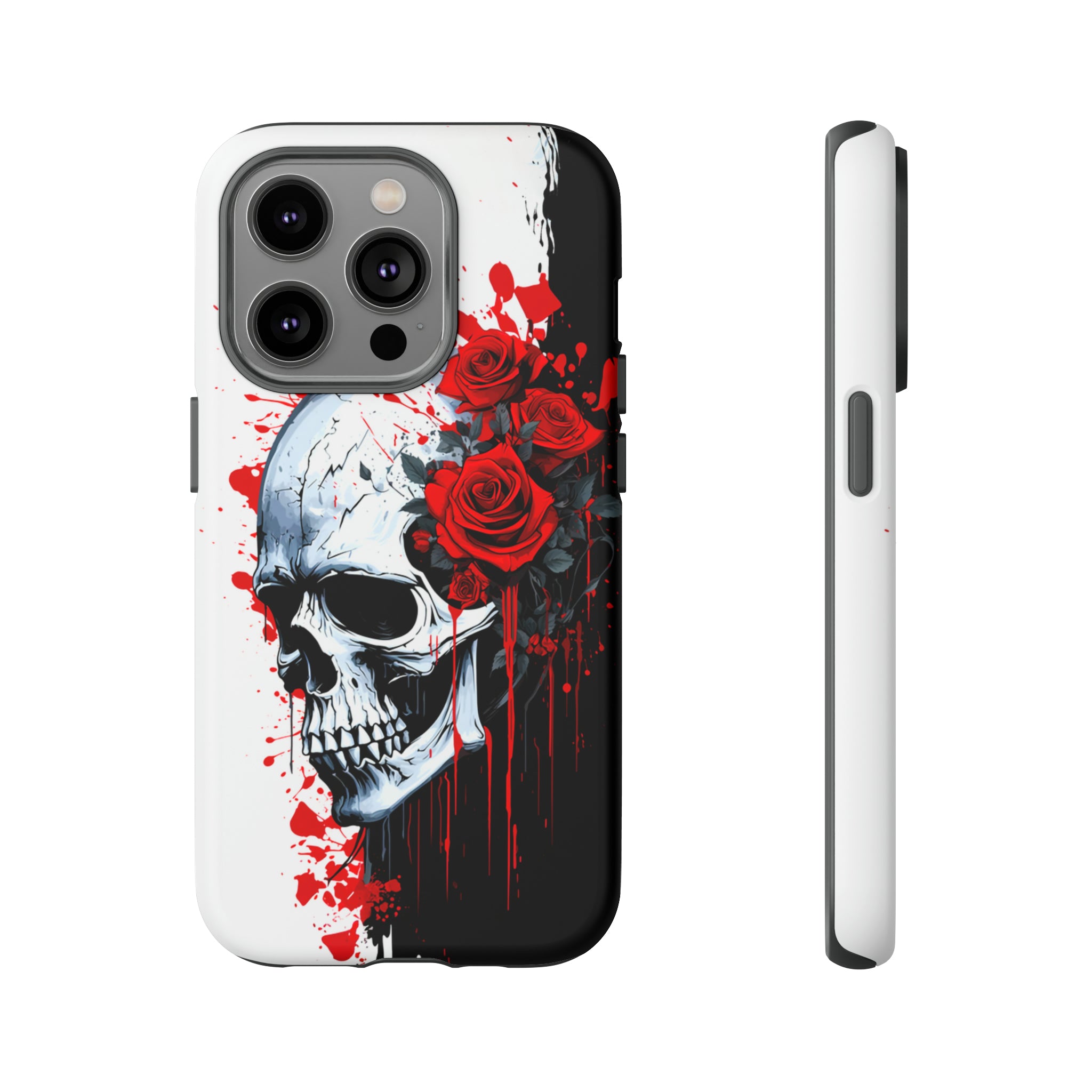 Rose Skull Phone Case