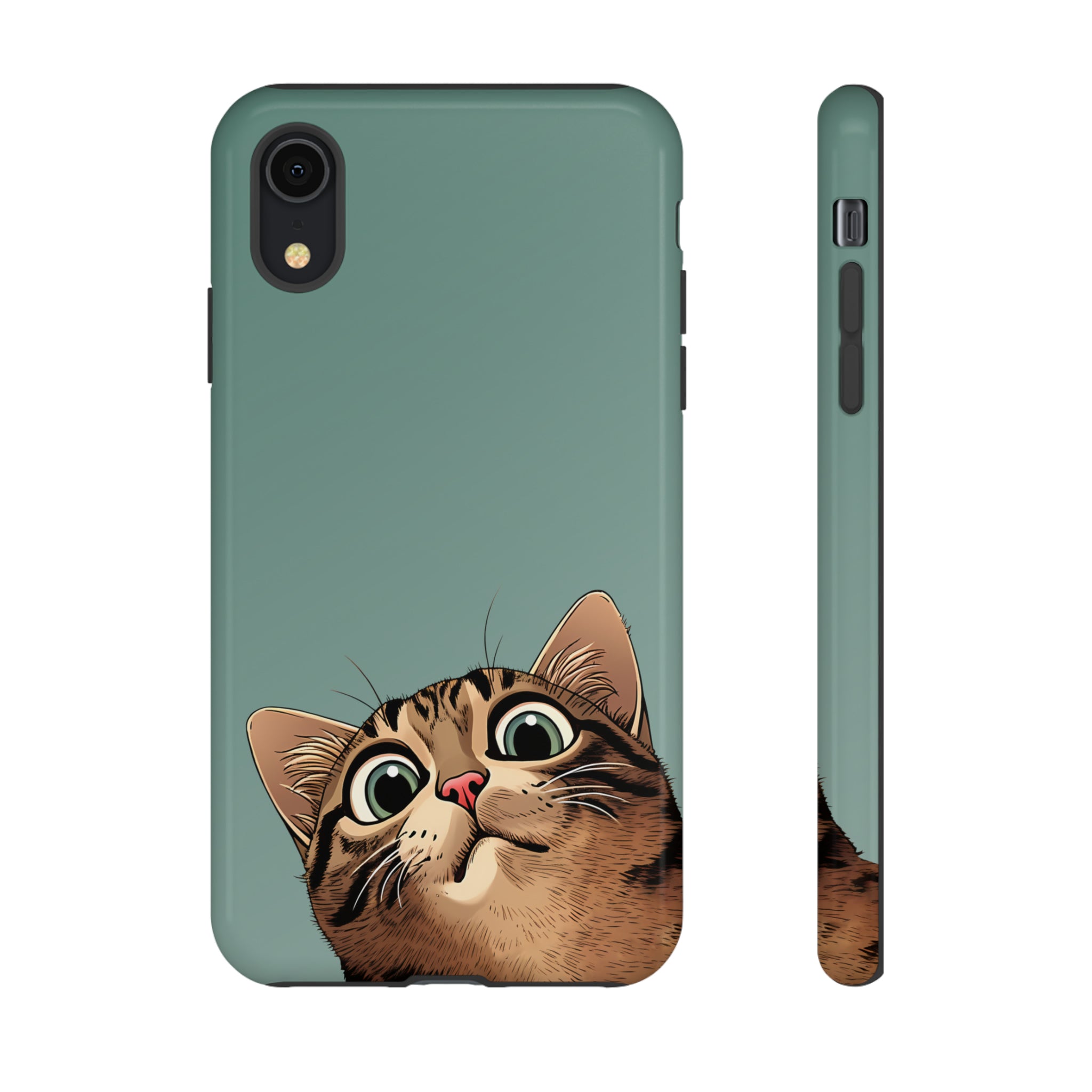 Peeking Cat Phone Case