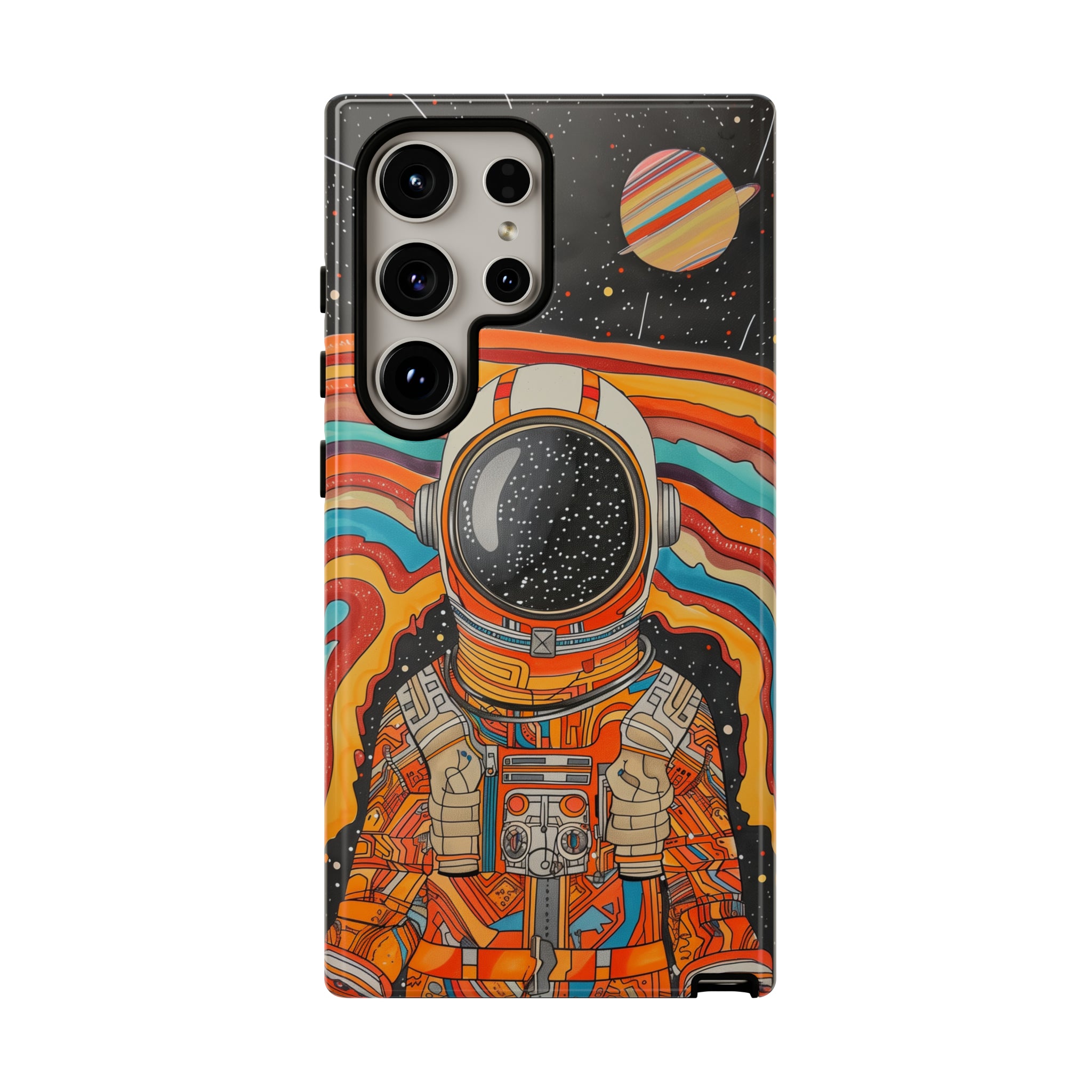 Psychedelic Astronaut Phone Case