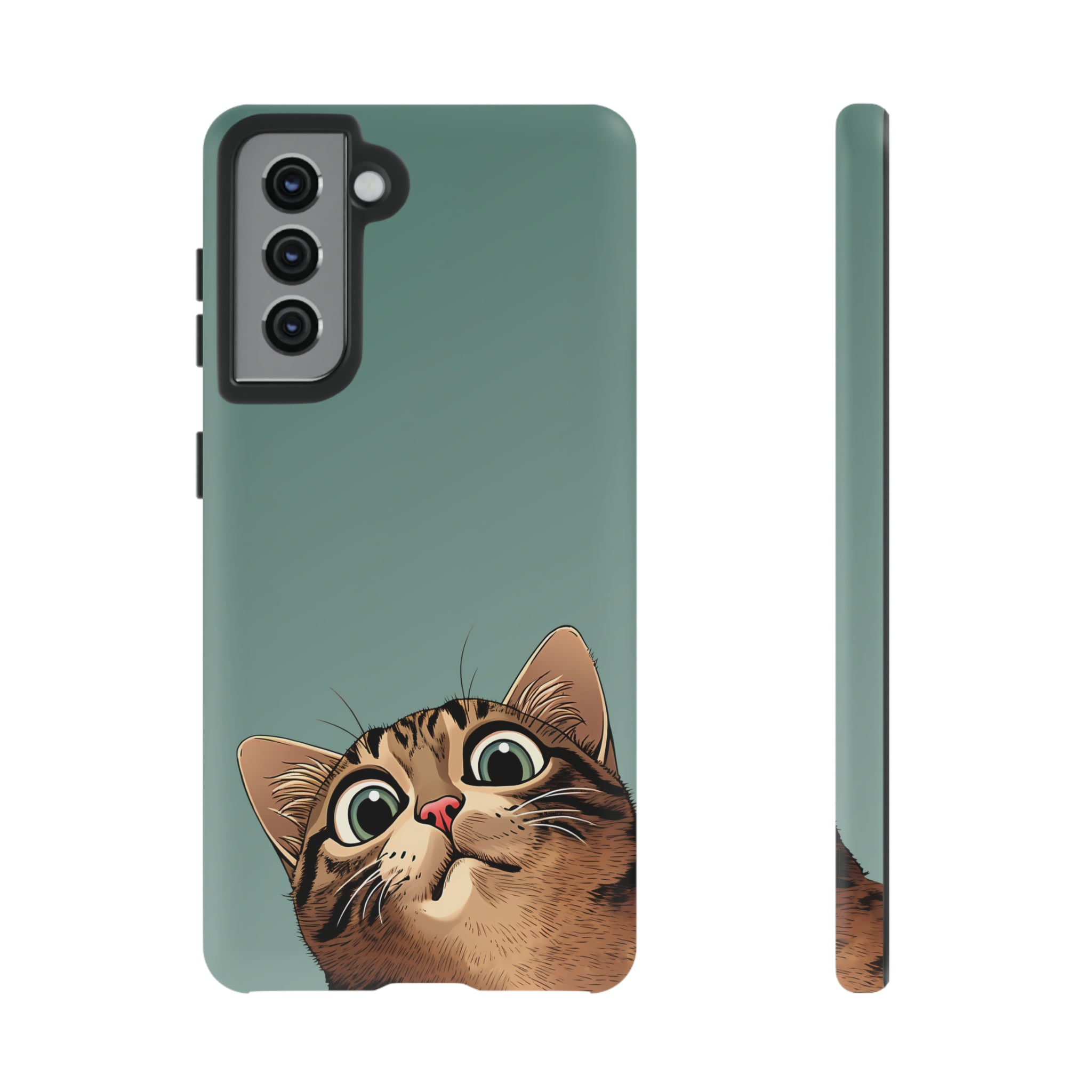 Peeking Cat Phone Case