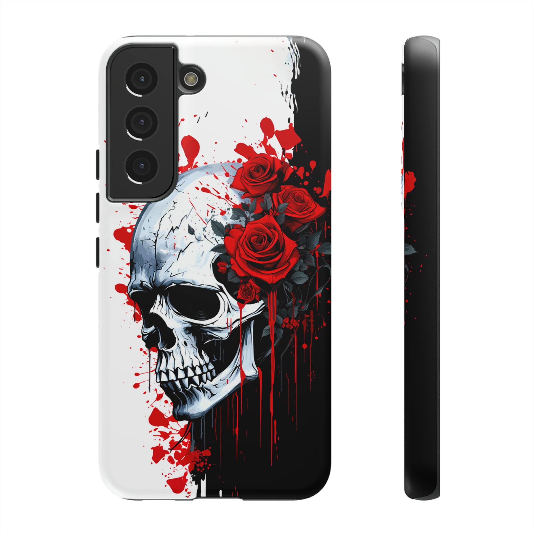 Rose Skull Phone Case