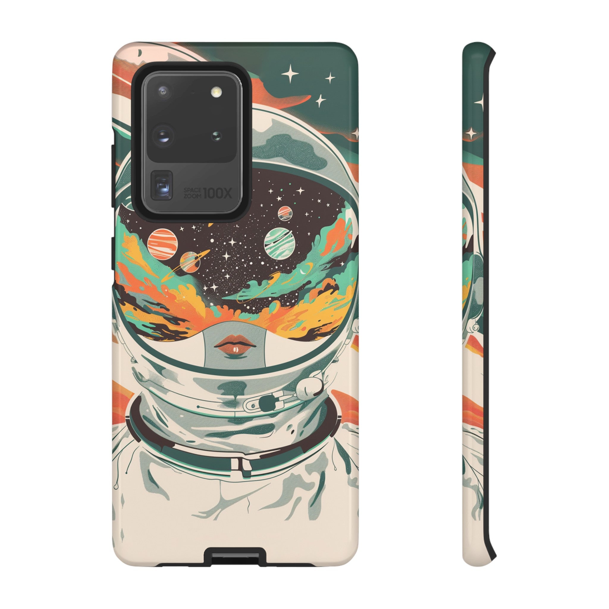 Retro Astronaut Phone Case