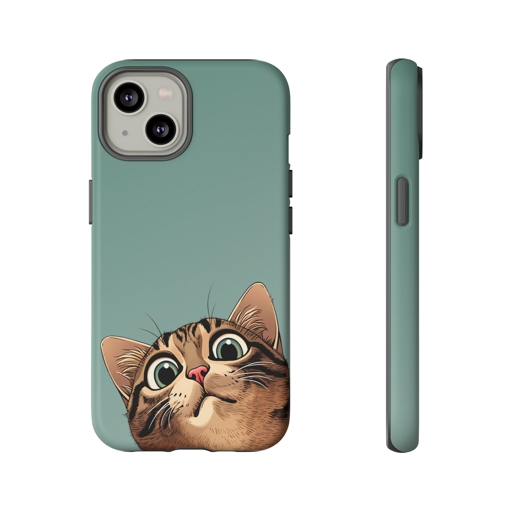 Peeking Cat Phone Case