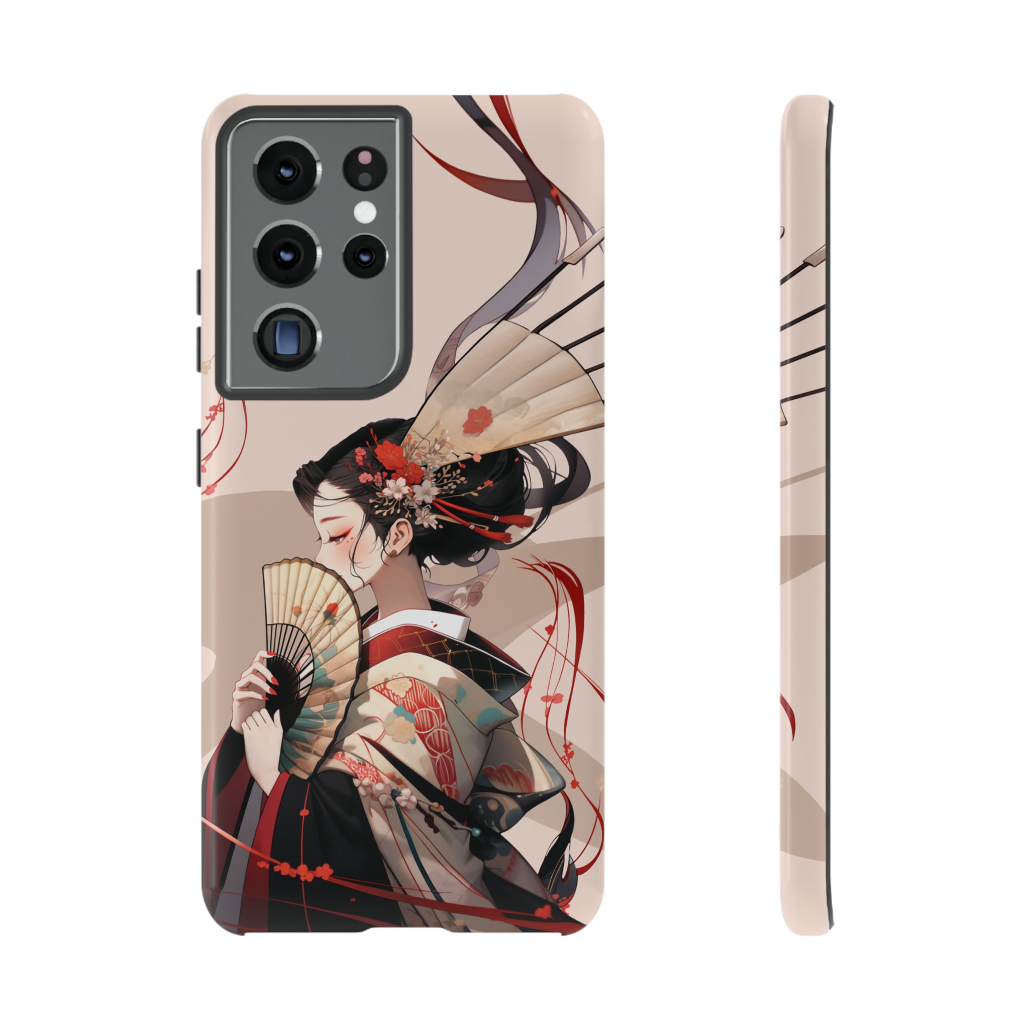 Geisha in Kimono Phone Case