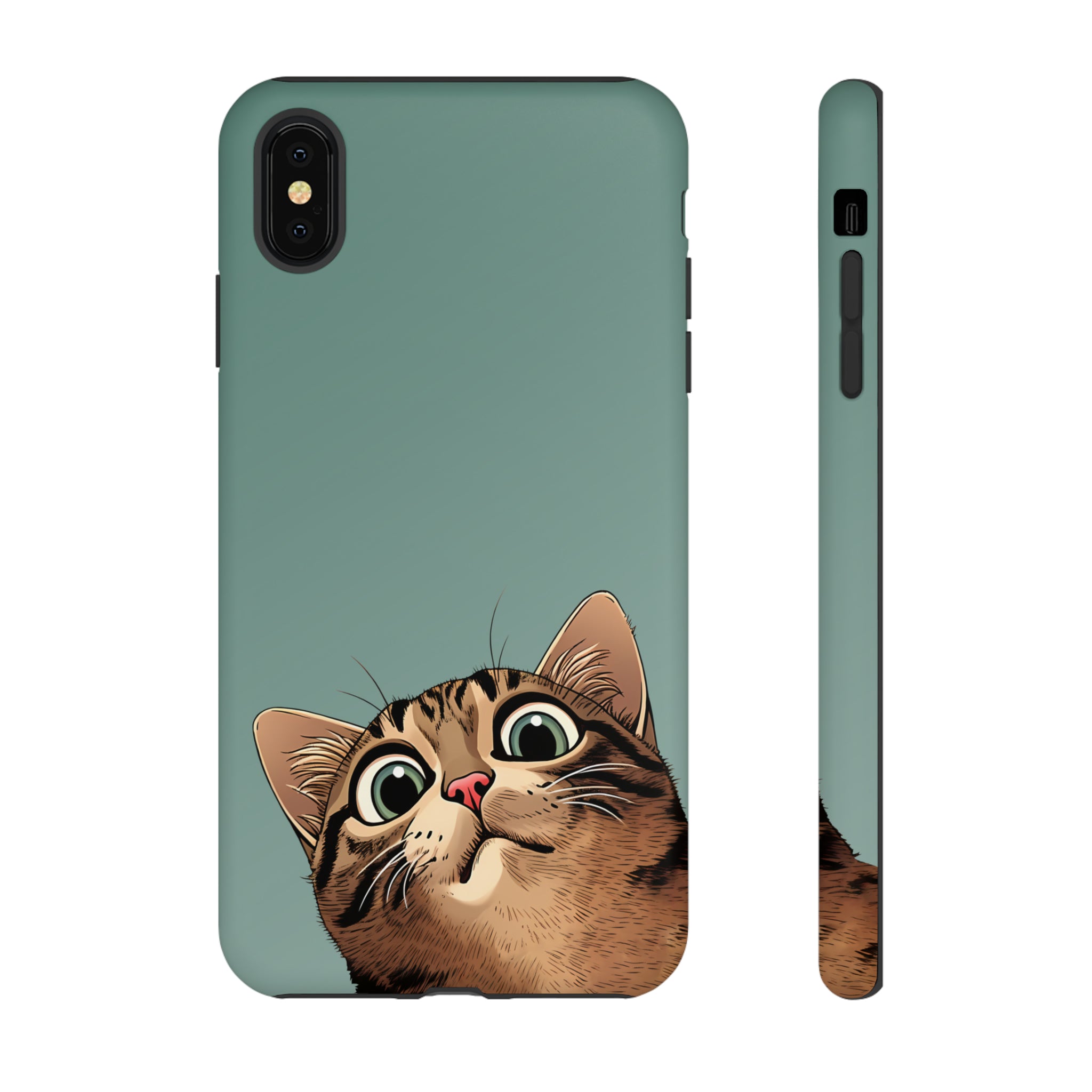 Peeking Cat Phone Case