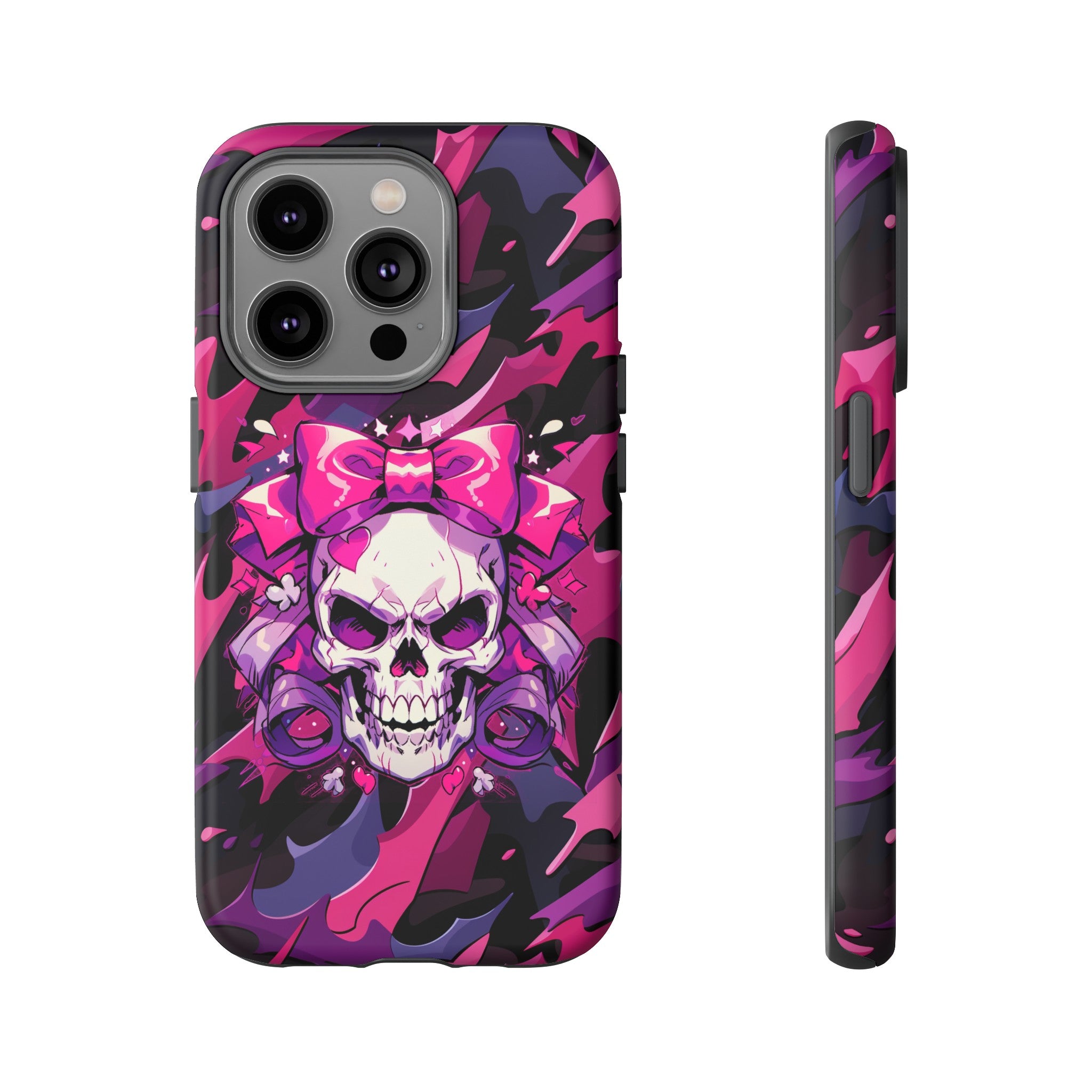 Pink Skull Phone Case