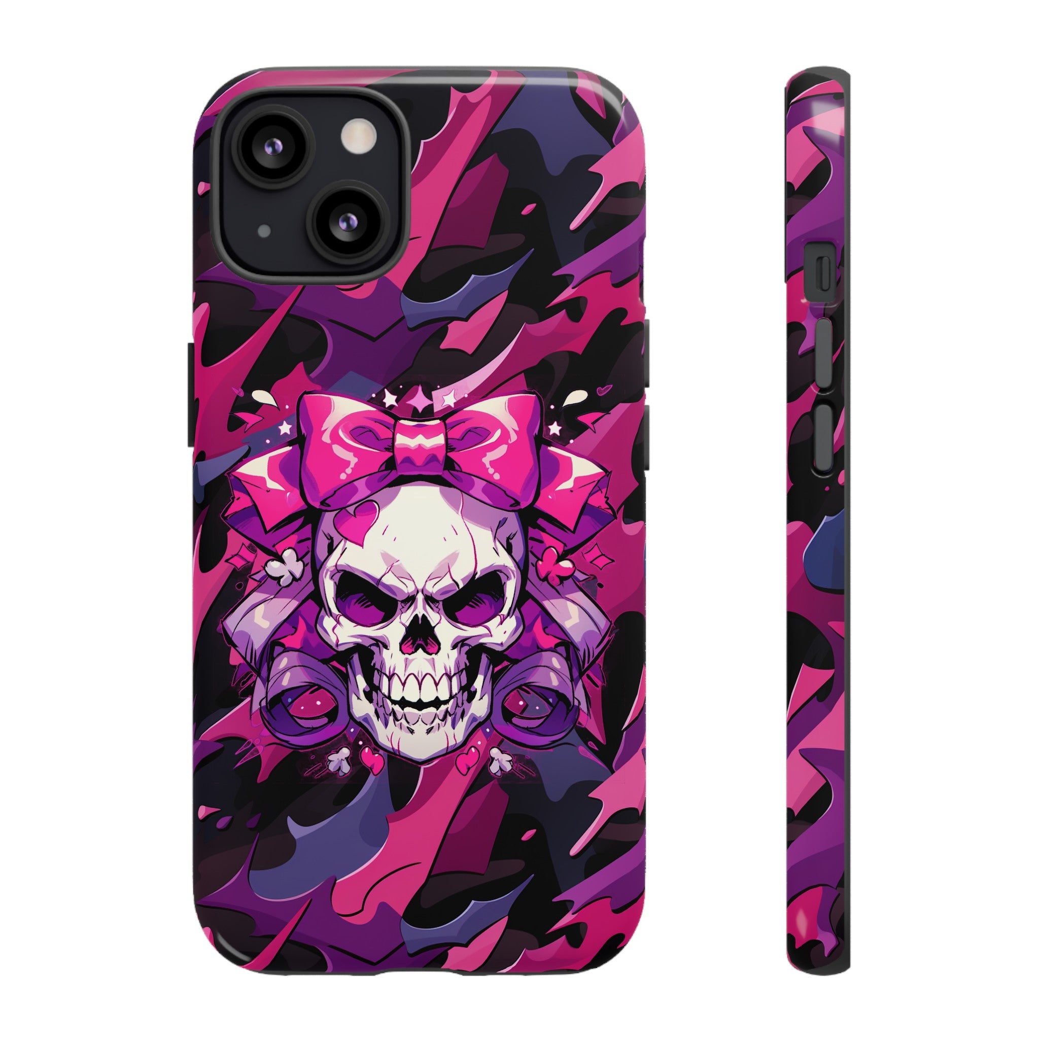 Pink Skull Phone Case