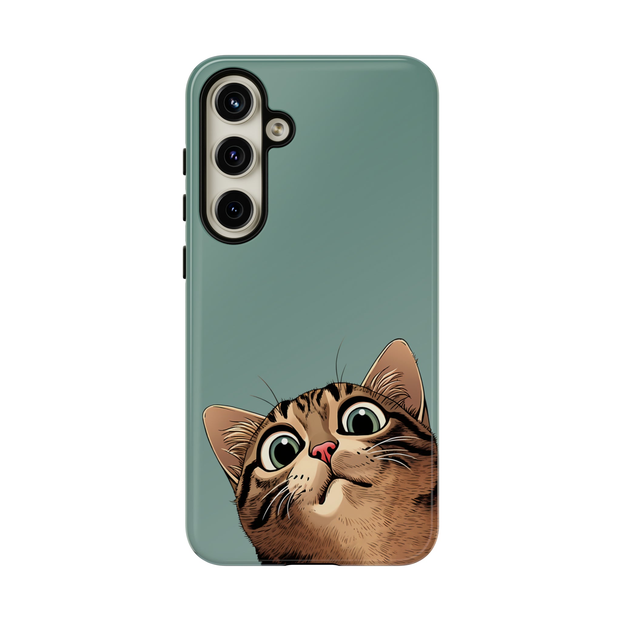 Peeking Cat Phone Case