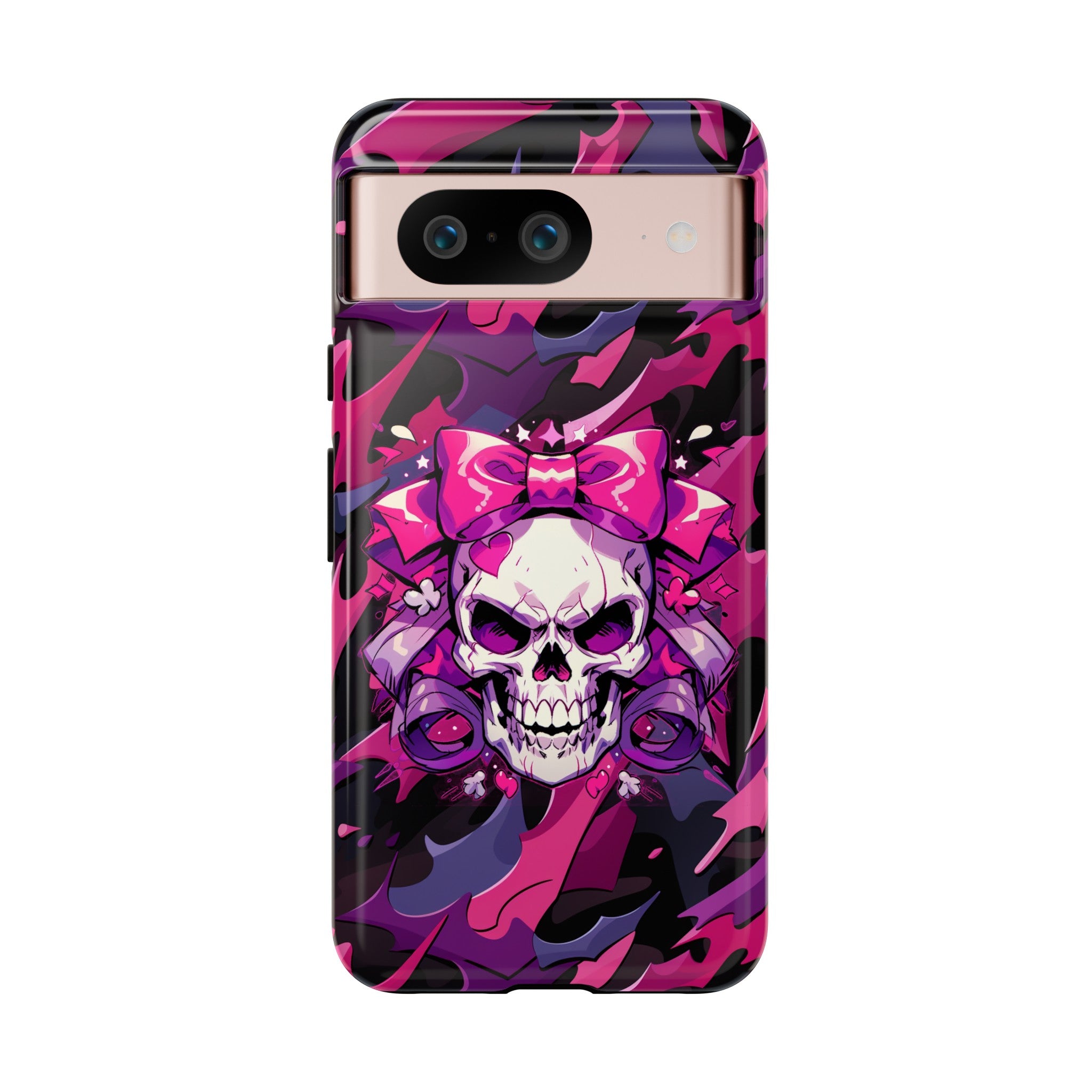 Pink Skull Phone Case