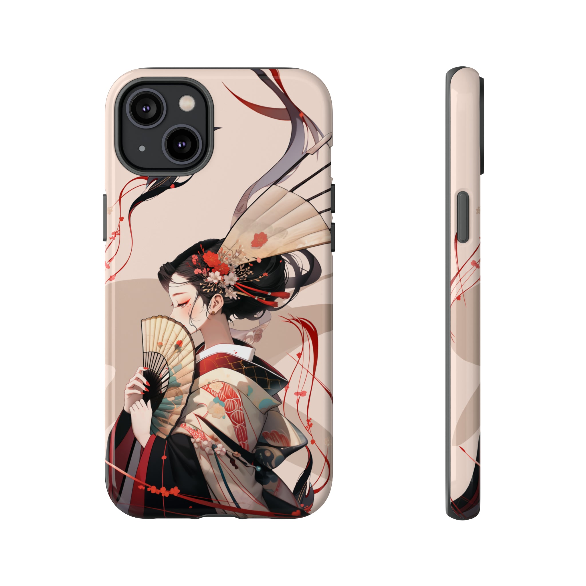 Geisha in Kimono Phone Case