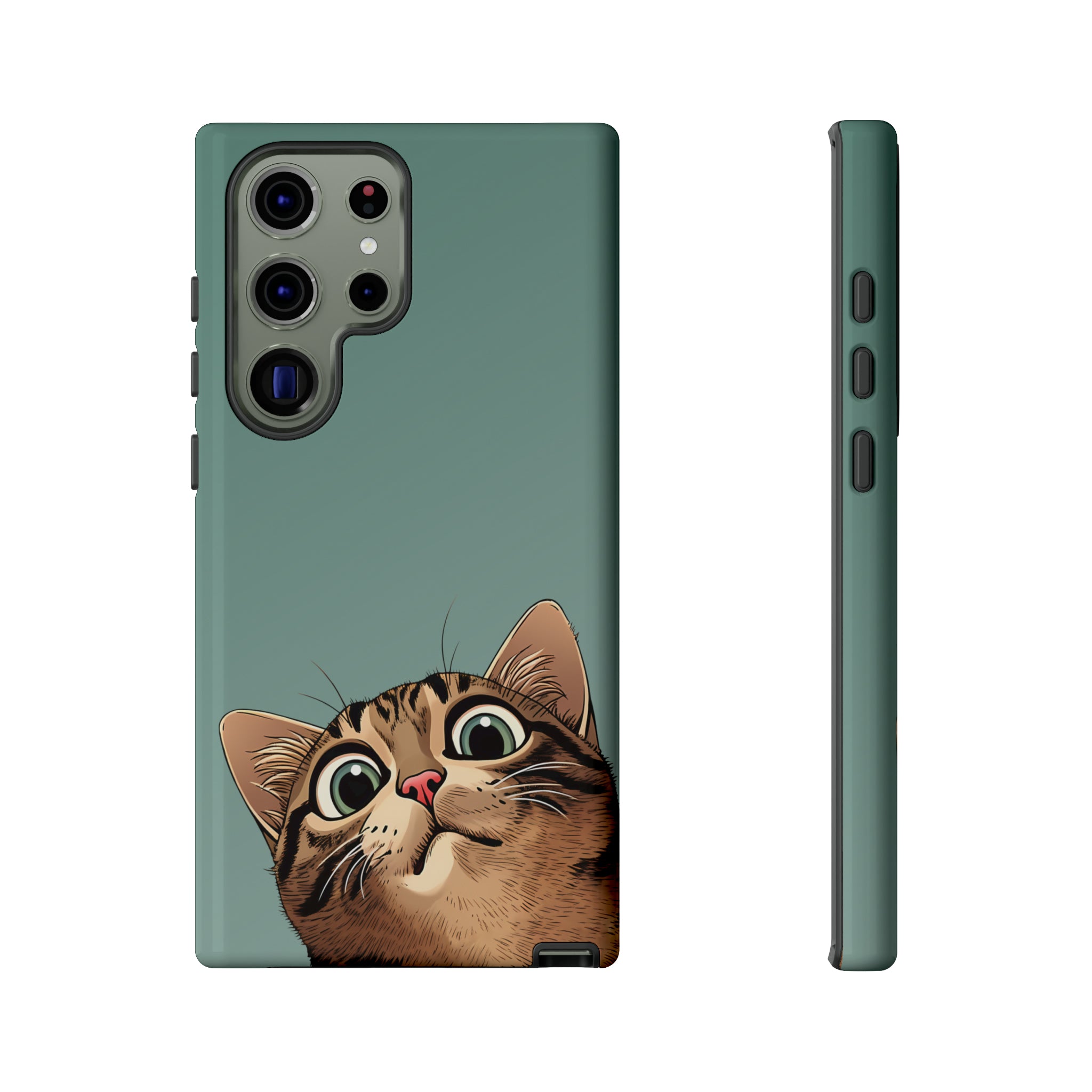 Peeking Cat Phone Case