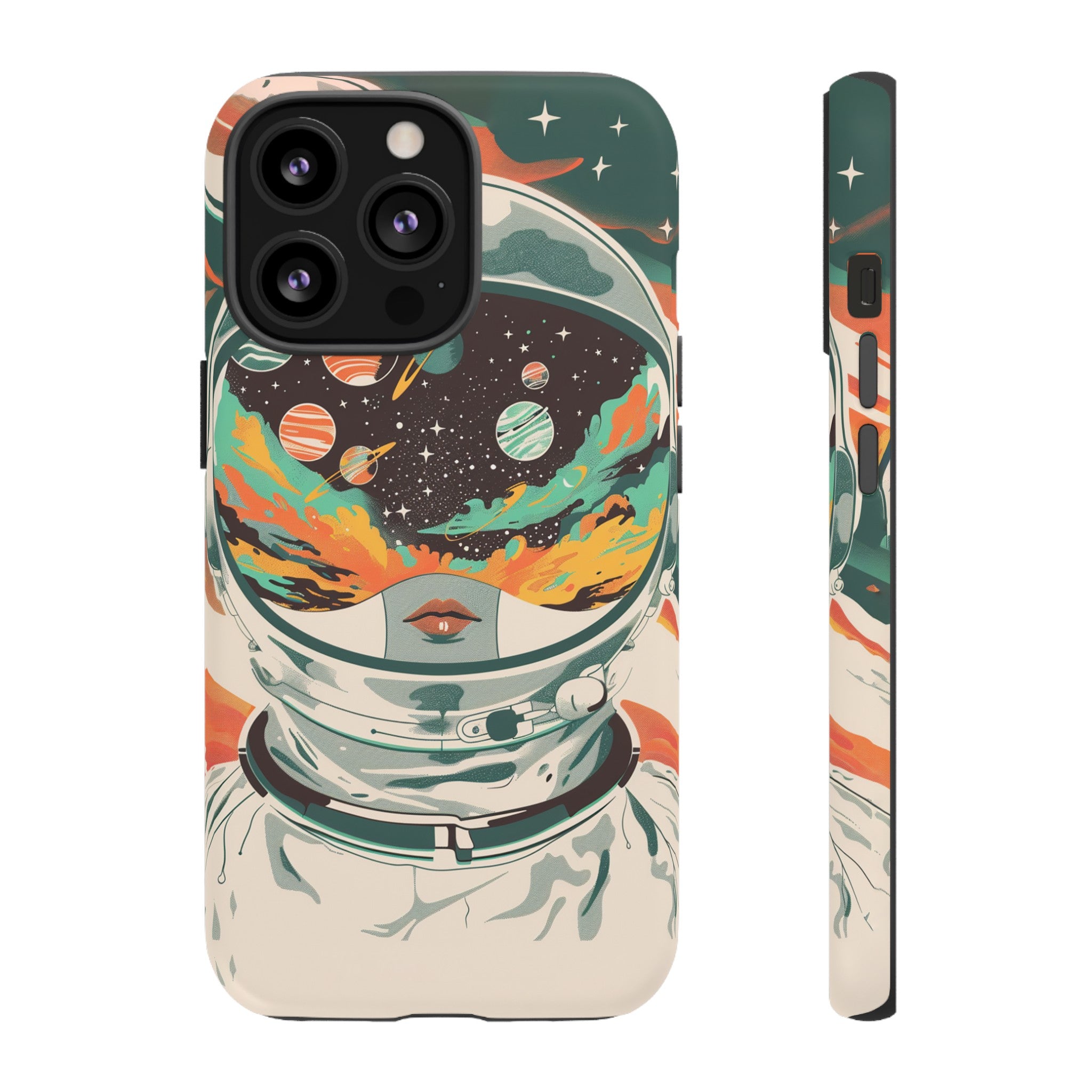 Retro Astronaut Phone Case