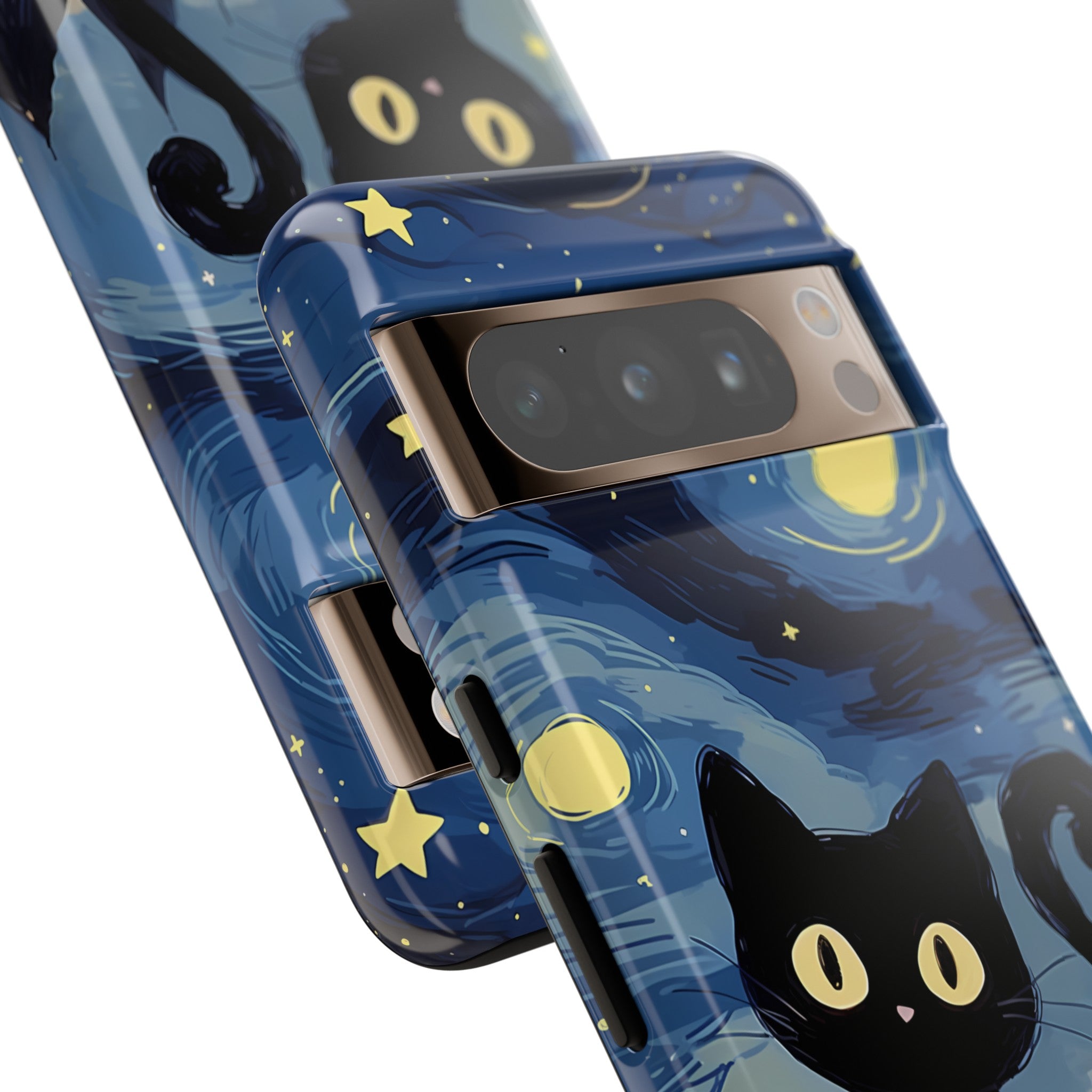 Cat Starry Night