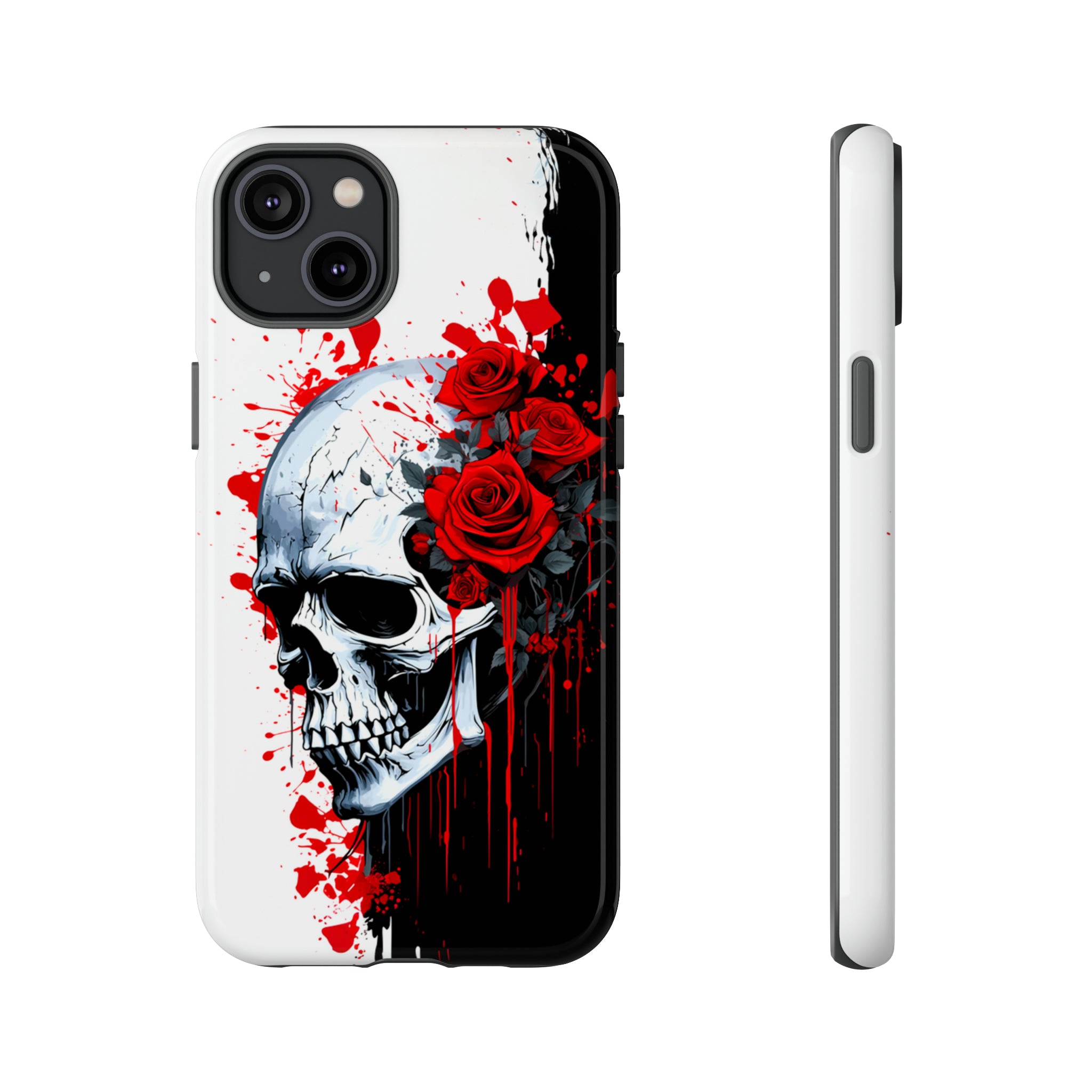 Rose Skull Phone Case