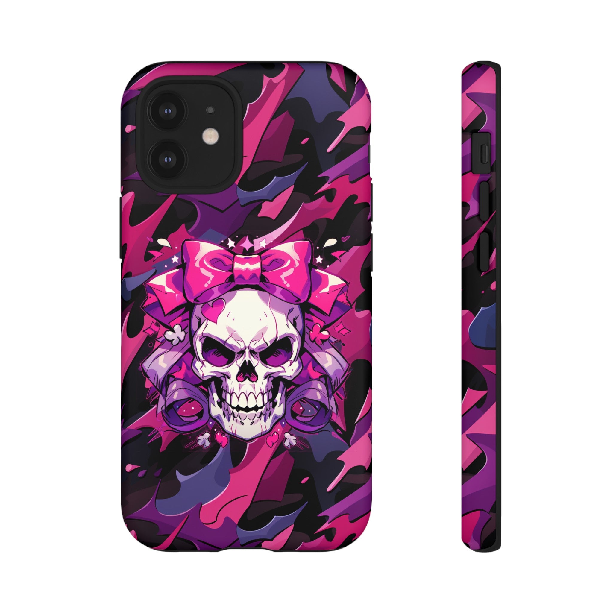 Pink Skull Phone Case