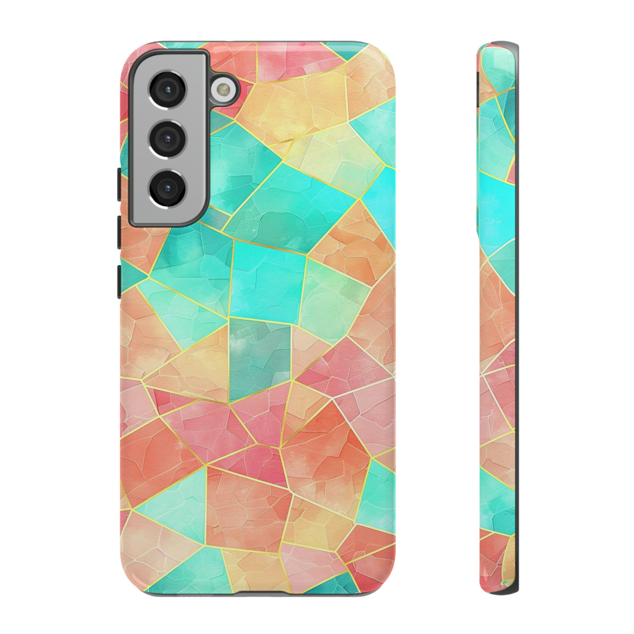 Geometric Pattern Pastel Phone Case