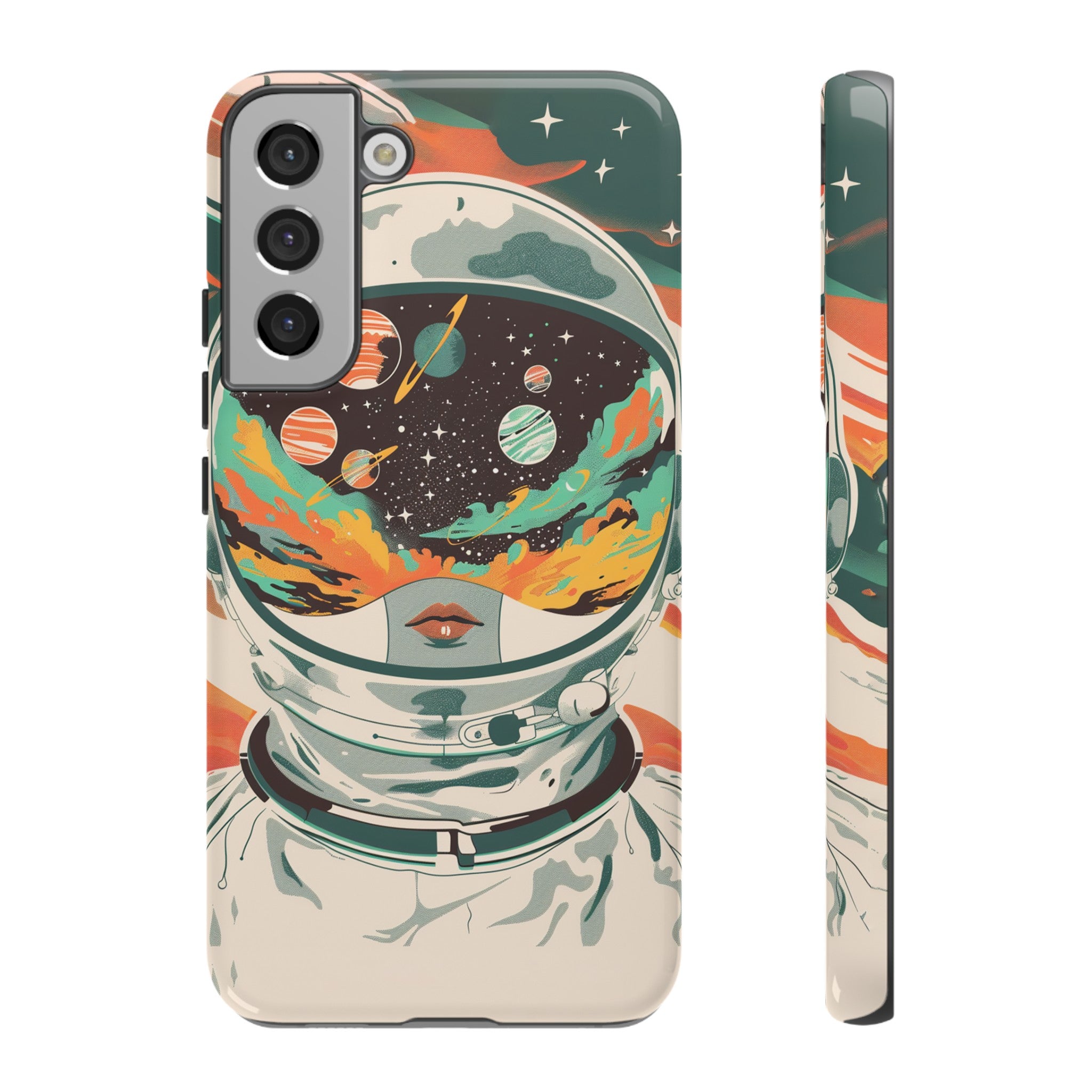 Retro Astronaut Phone Case