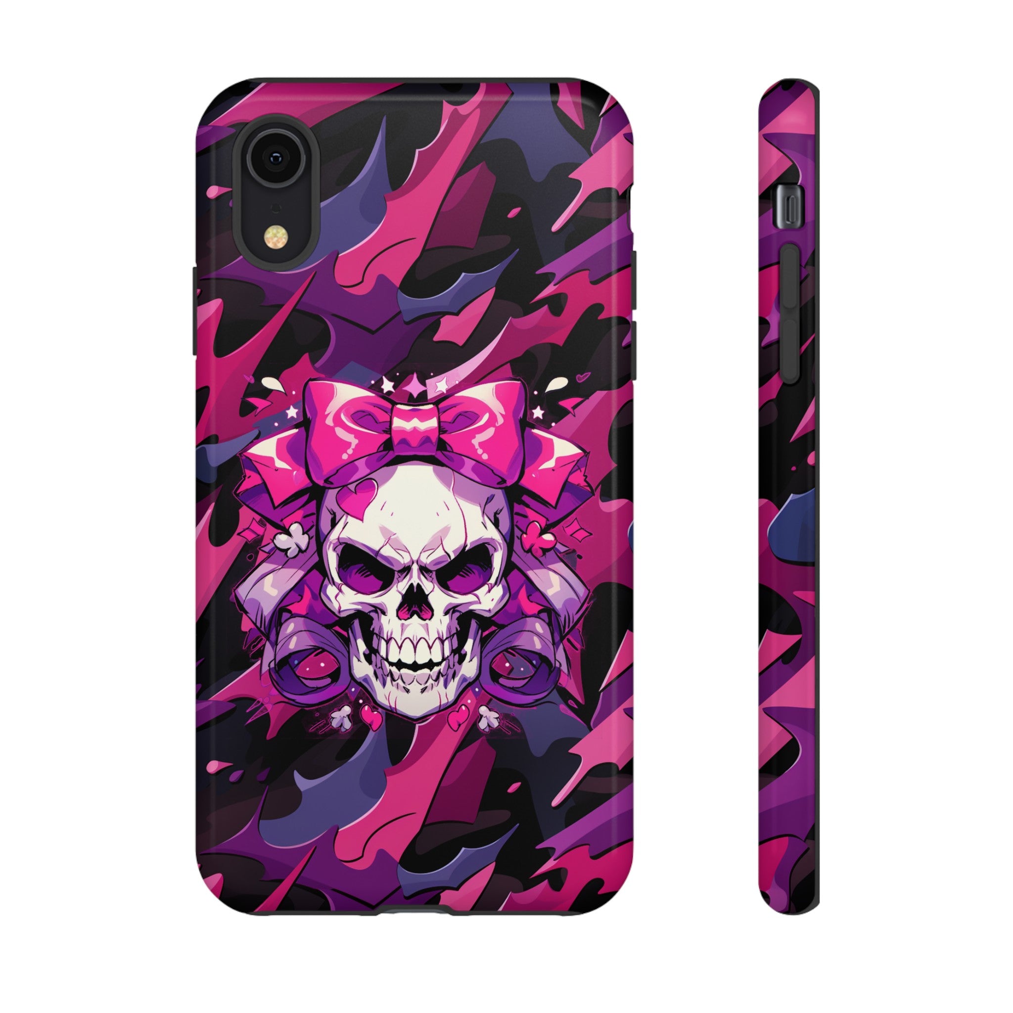 Pink Skull Phone Case