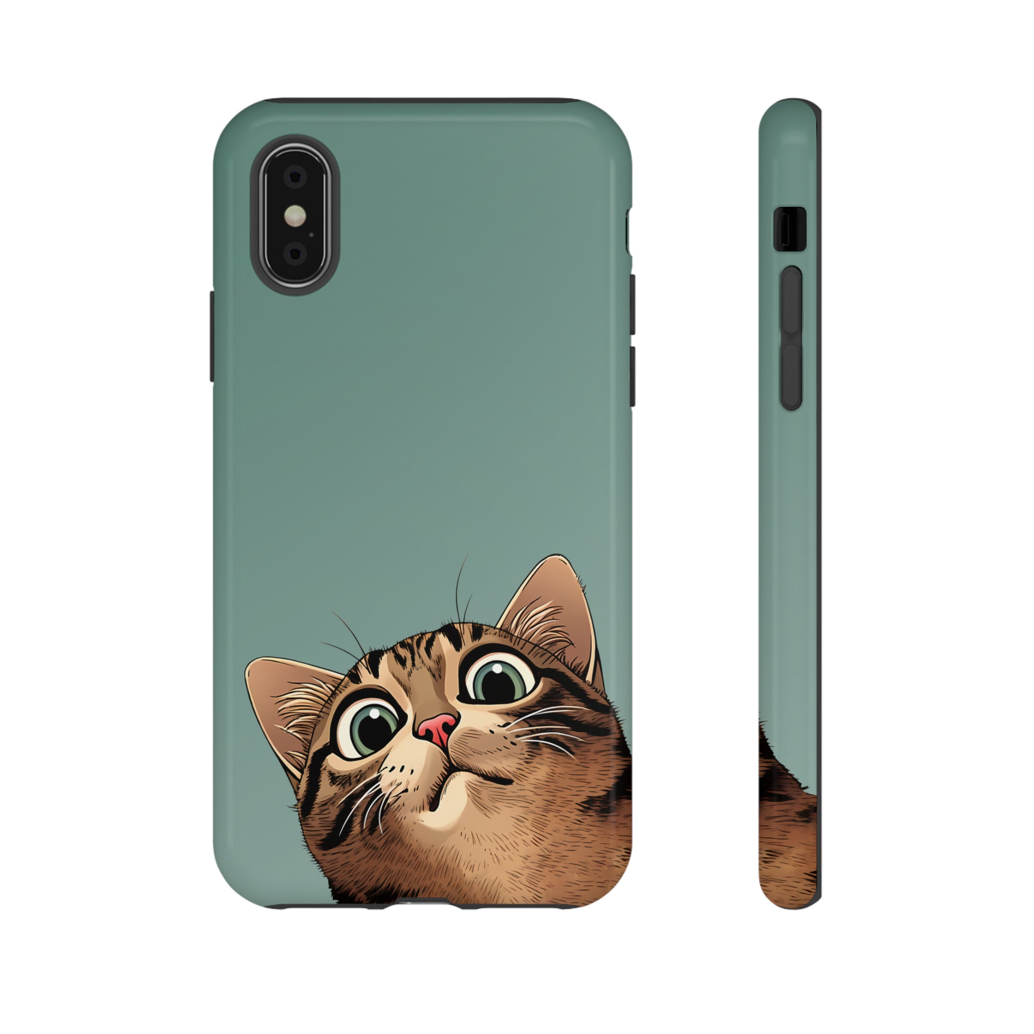 Peeking Cat Phone Case