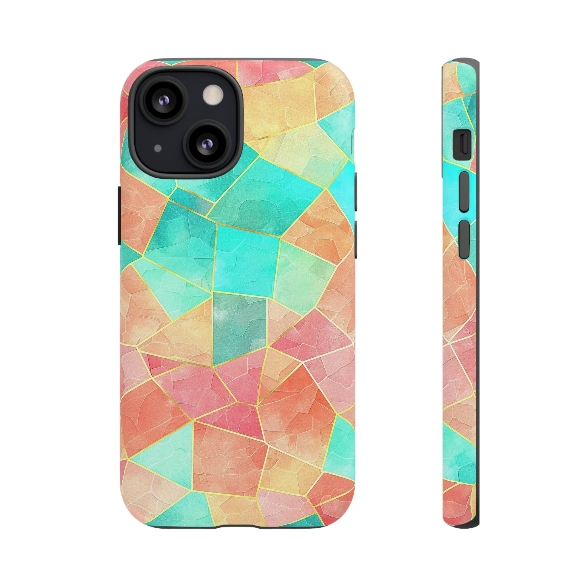 Geometric Pattern Pastel Phone Case