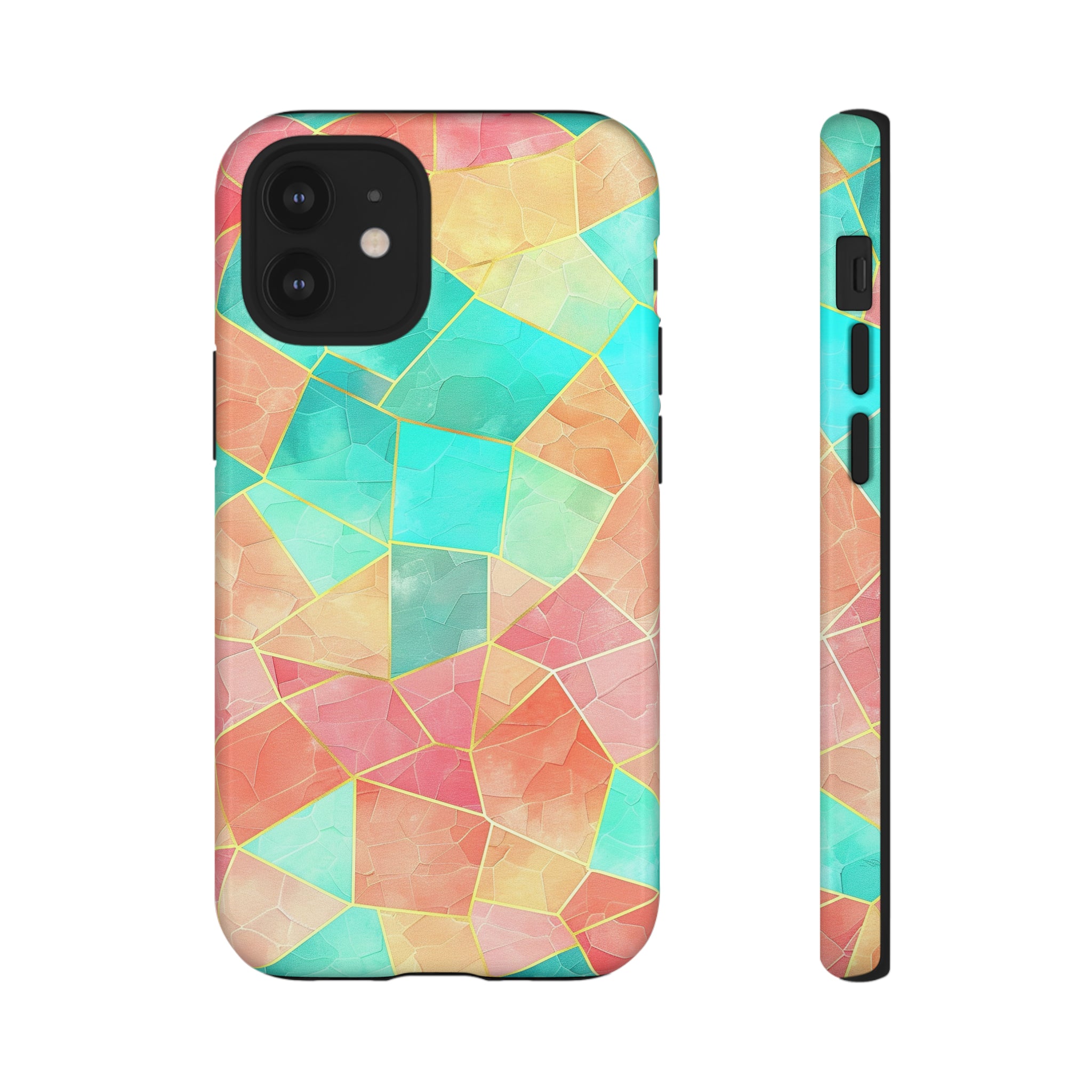 Geometric Pattern Pastel Phone Case