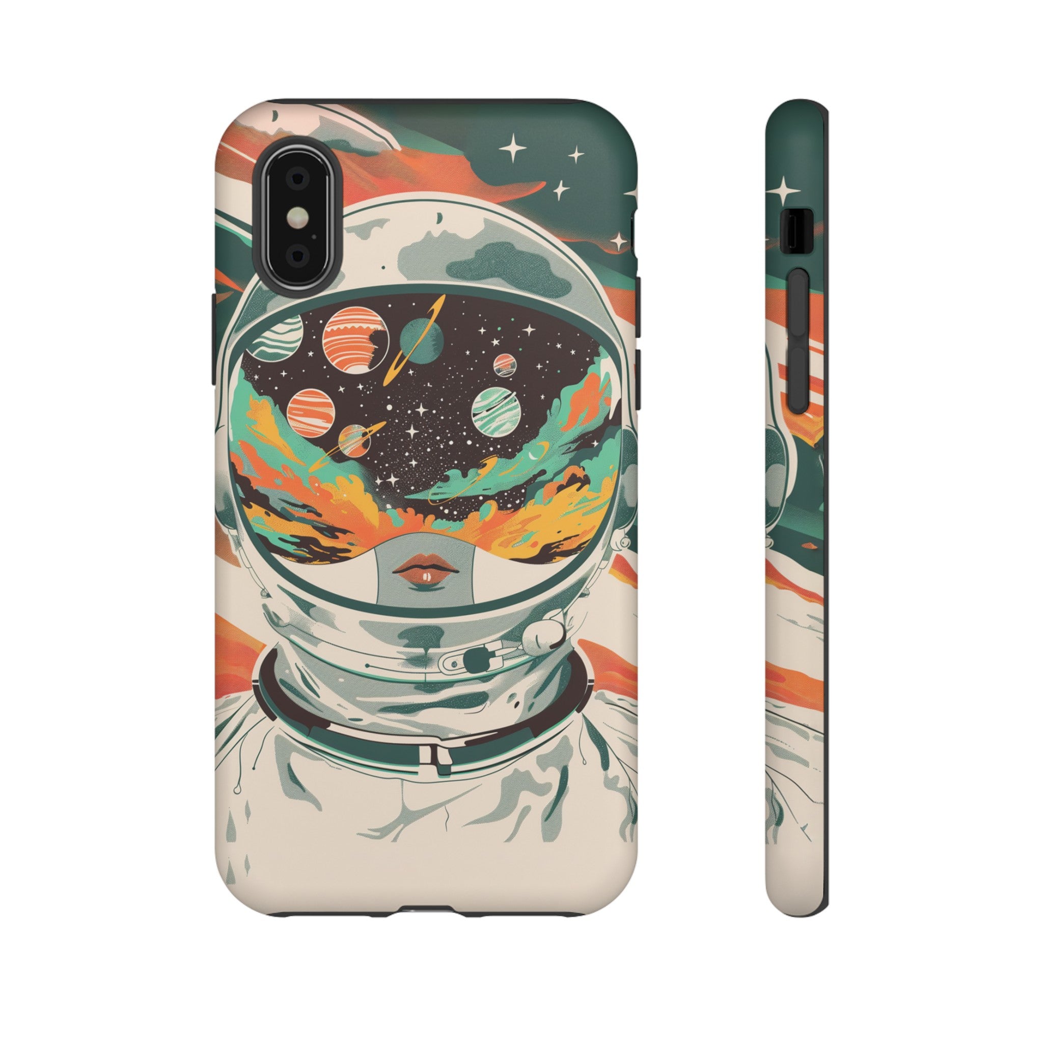 Retro Astronaut Phone Case