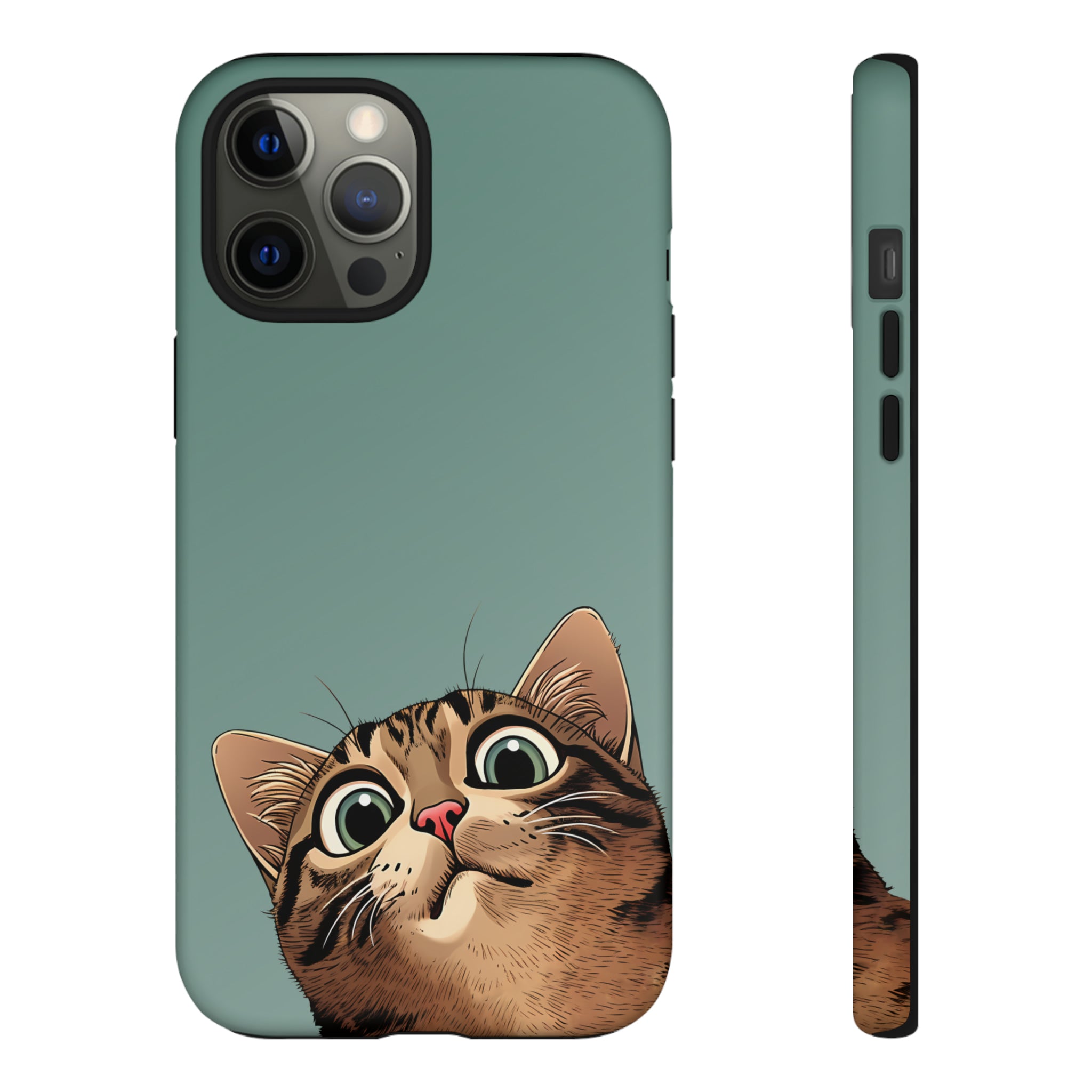 Peeking Cat Phone Case