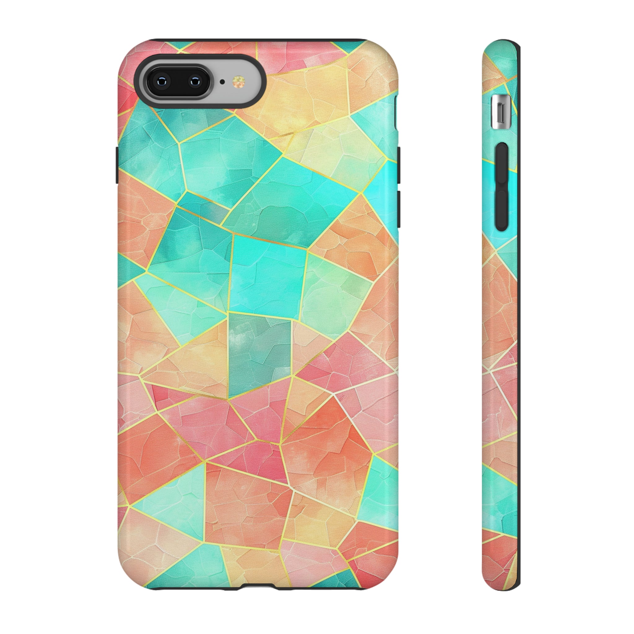 Geometric Pattern Pastel Phone Case