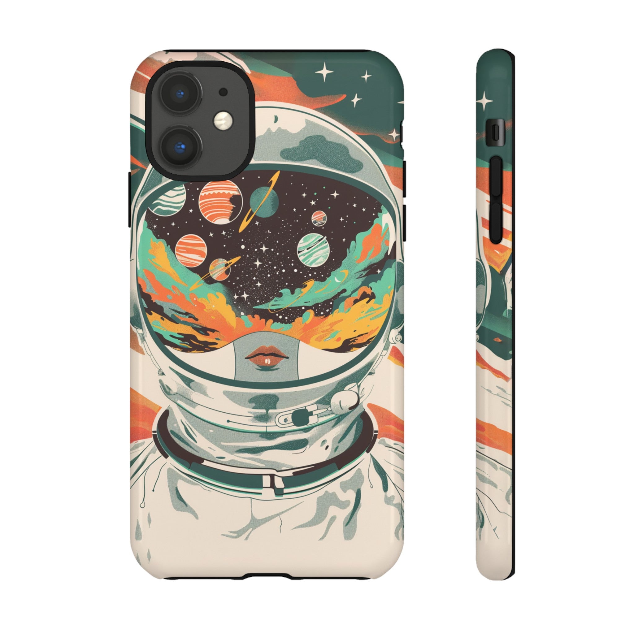 Retro Astronaut Phone Case