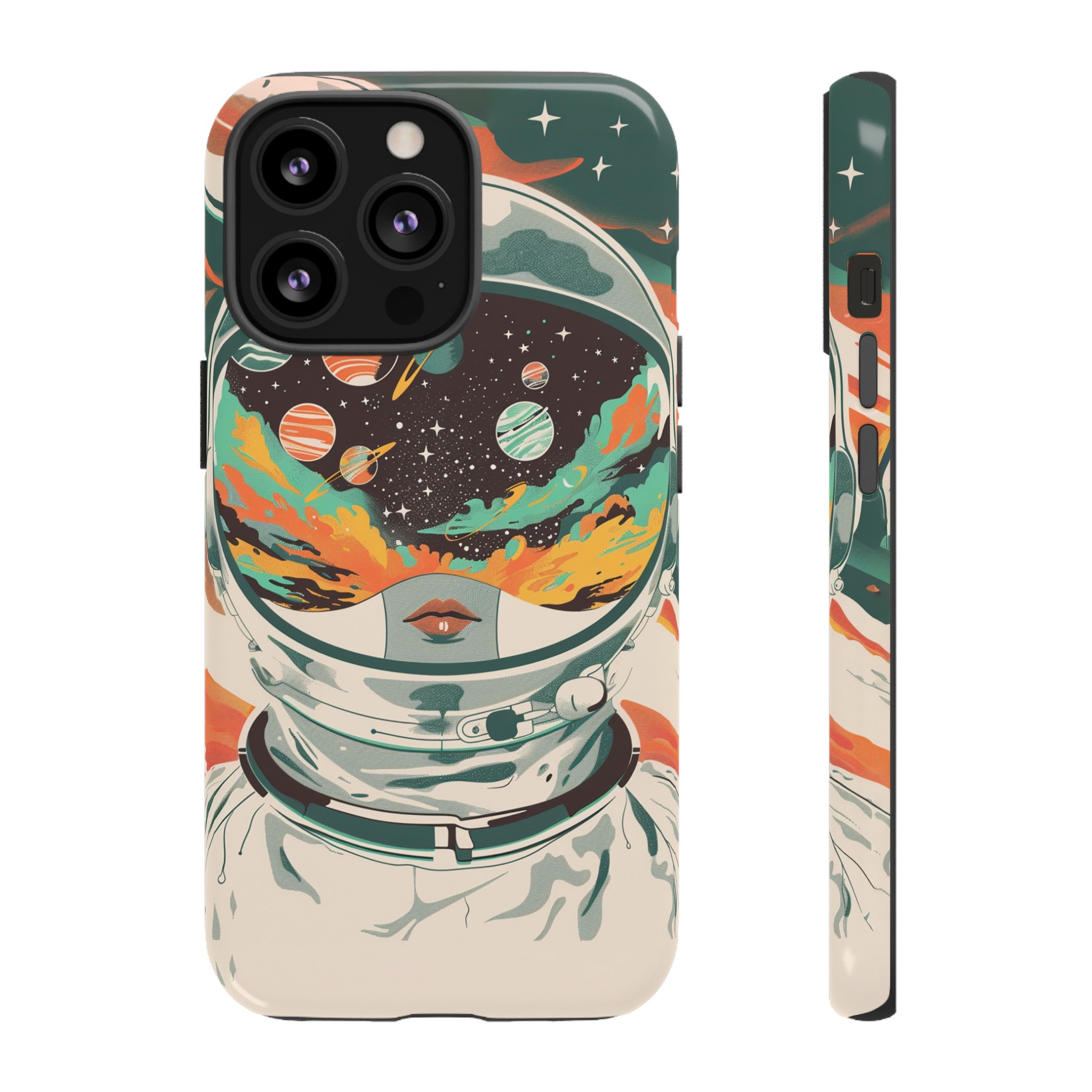 Retro Astronaut Phone Case